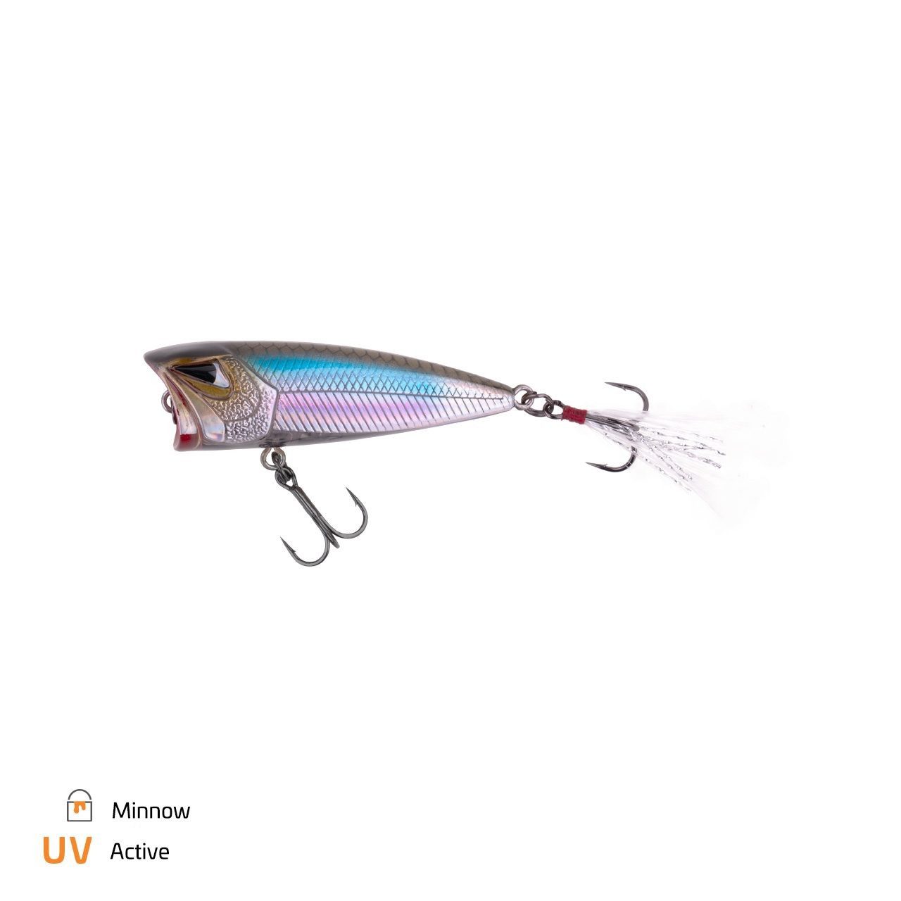 Zeck Fishing Kunstköder Pop-Jet 4.5cm F Minnow