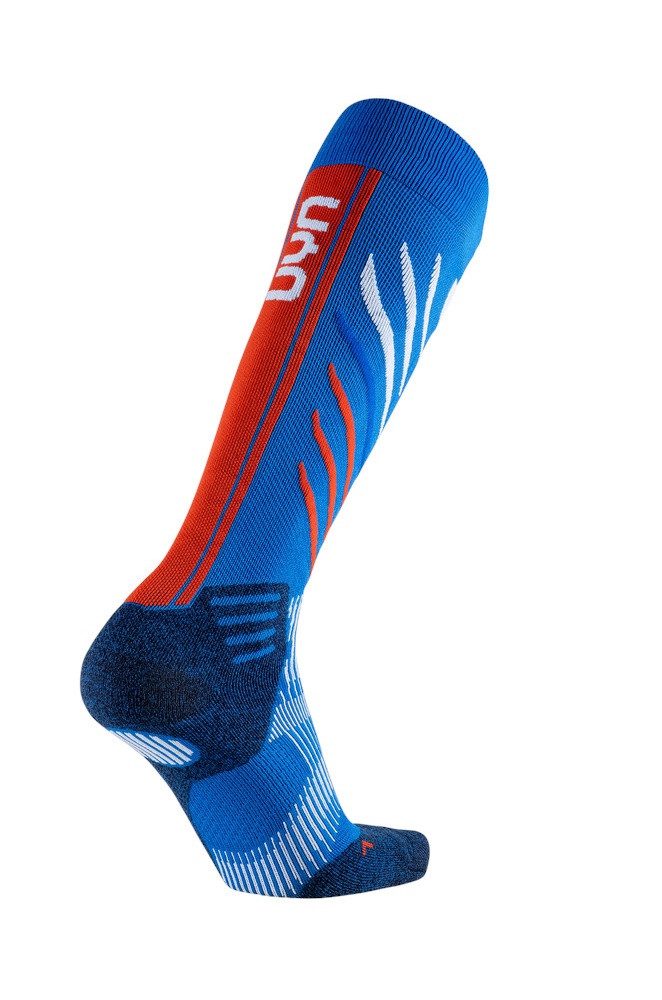 UYN Skisocken Natyon 2.0 Russia blau/rot/weiss Herren -1 Paar
