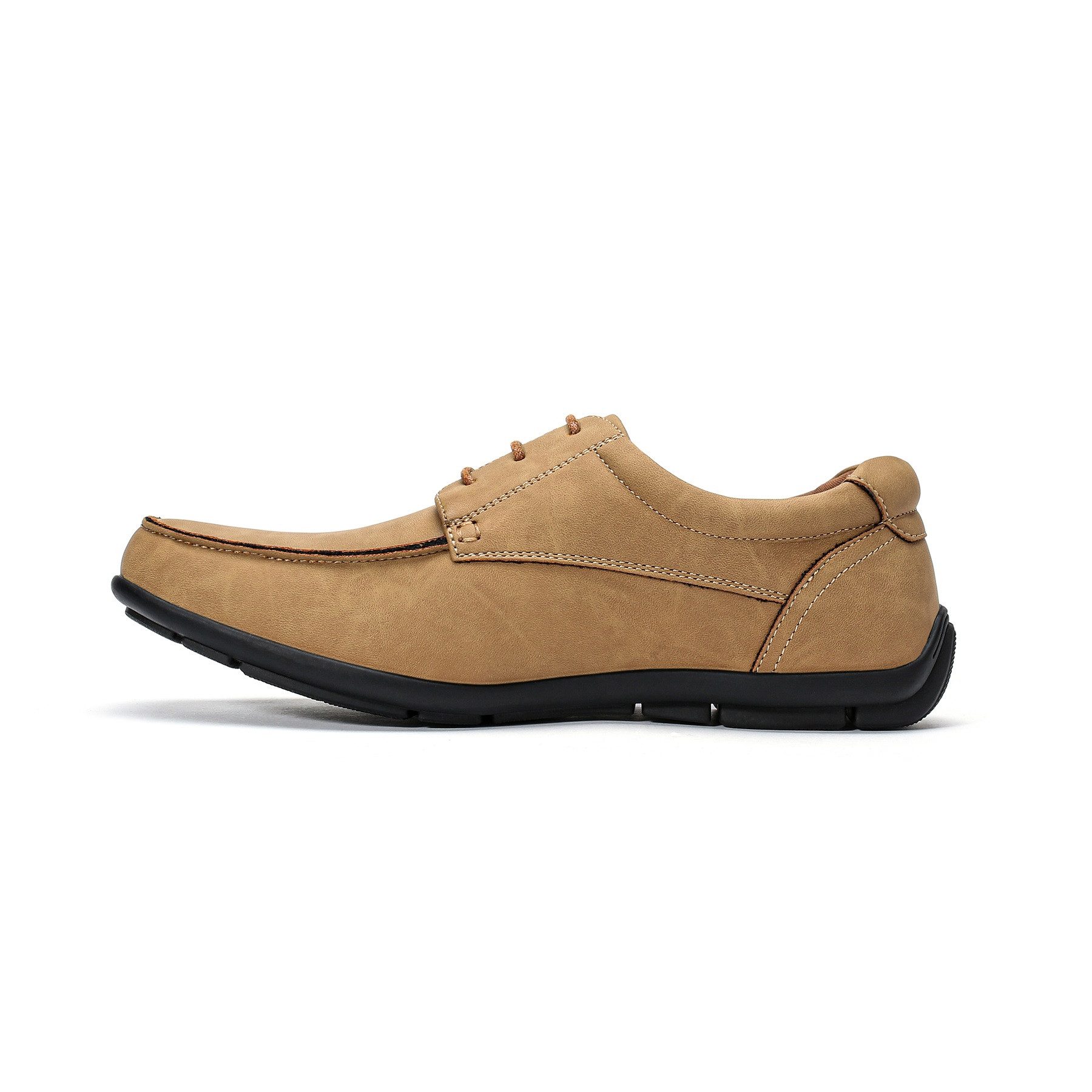 Allthemen Schnürschuh Herren Schnürschuhe mit weicher Latex-Zwischensohle Freizeitschuhe
