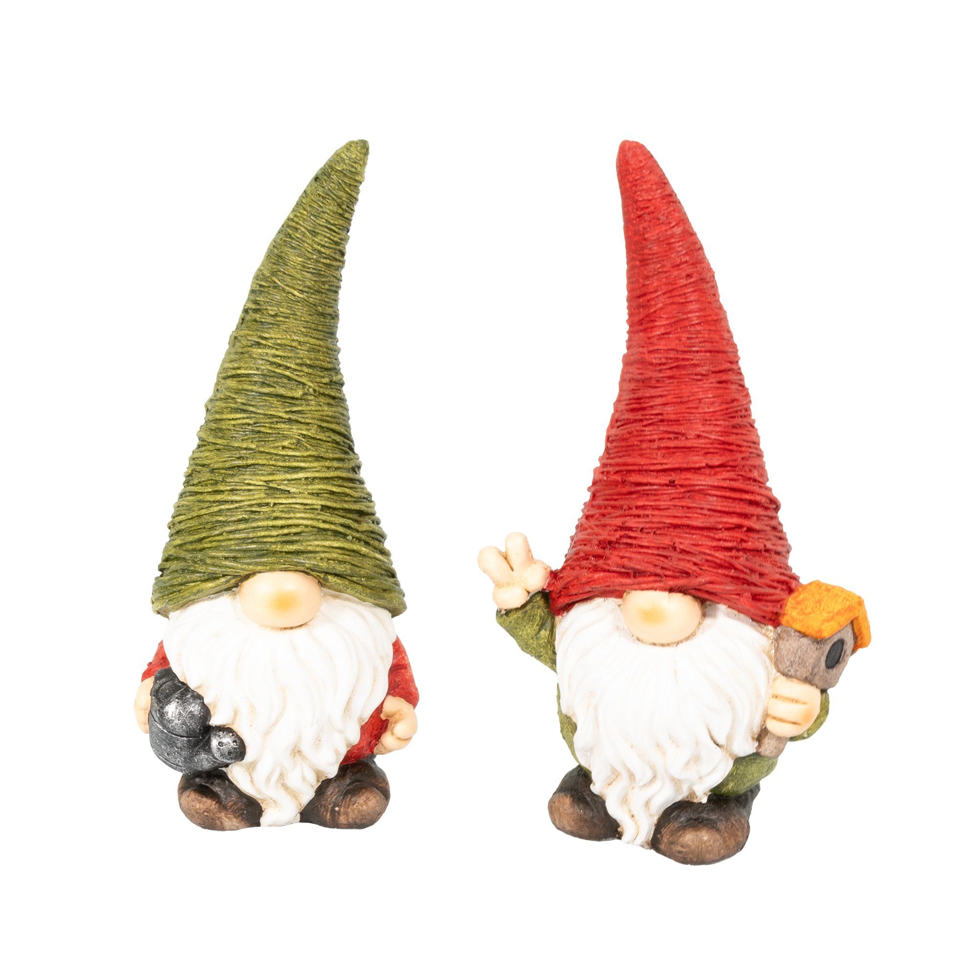 Lemodo Wichtel stehender Weihnachtswichtel aus Stoff, versch. Größen (2 St)