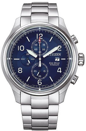 Citizen Chronograph CA0810-88L, Solar, Super Titanium