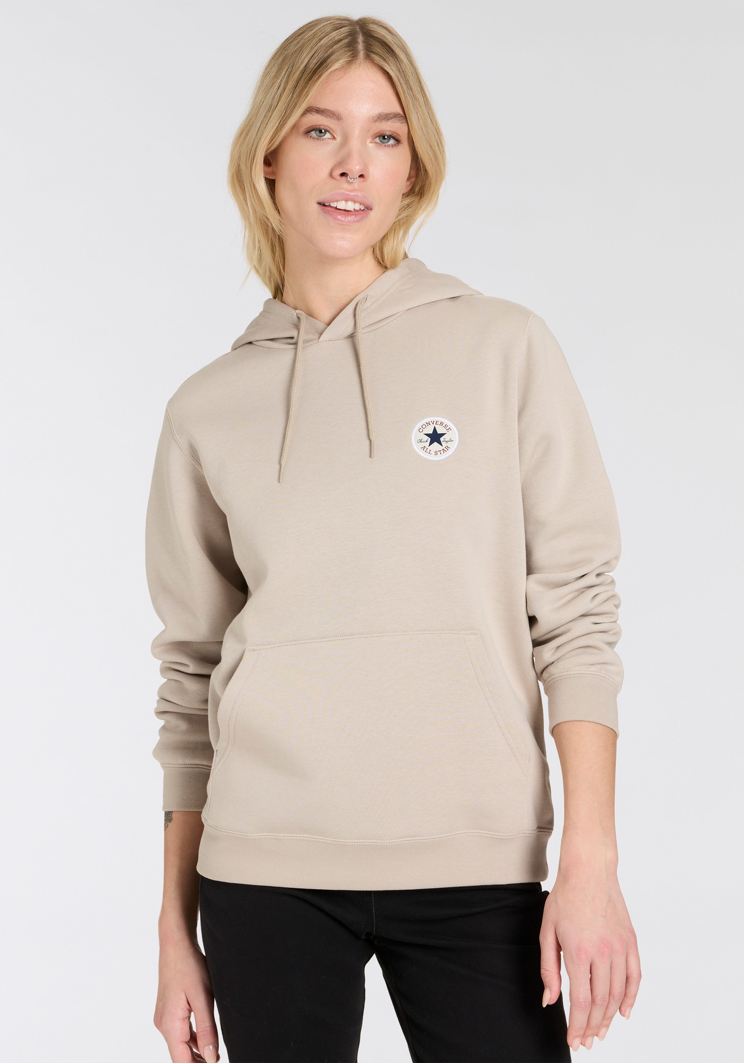 Converse Kapuzensweatshirt CONVERSE GO-TO CHUCK TAYLOR PATCH HOODIE (1-tlg) günstig online kaufen