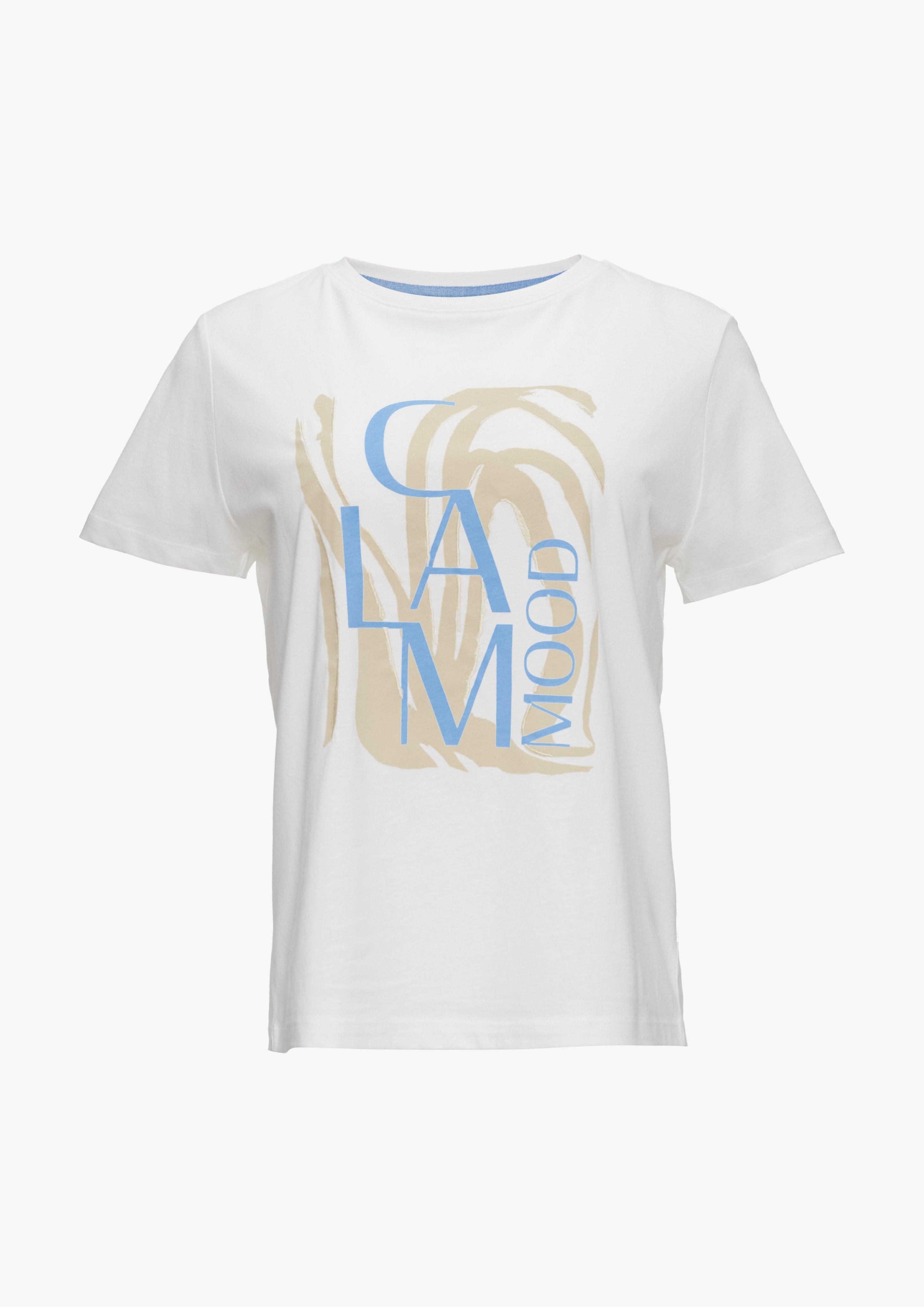 Kurzarmshirt Modisches T-Shirt mit Frontprint