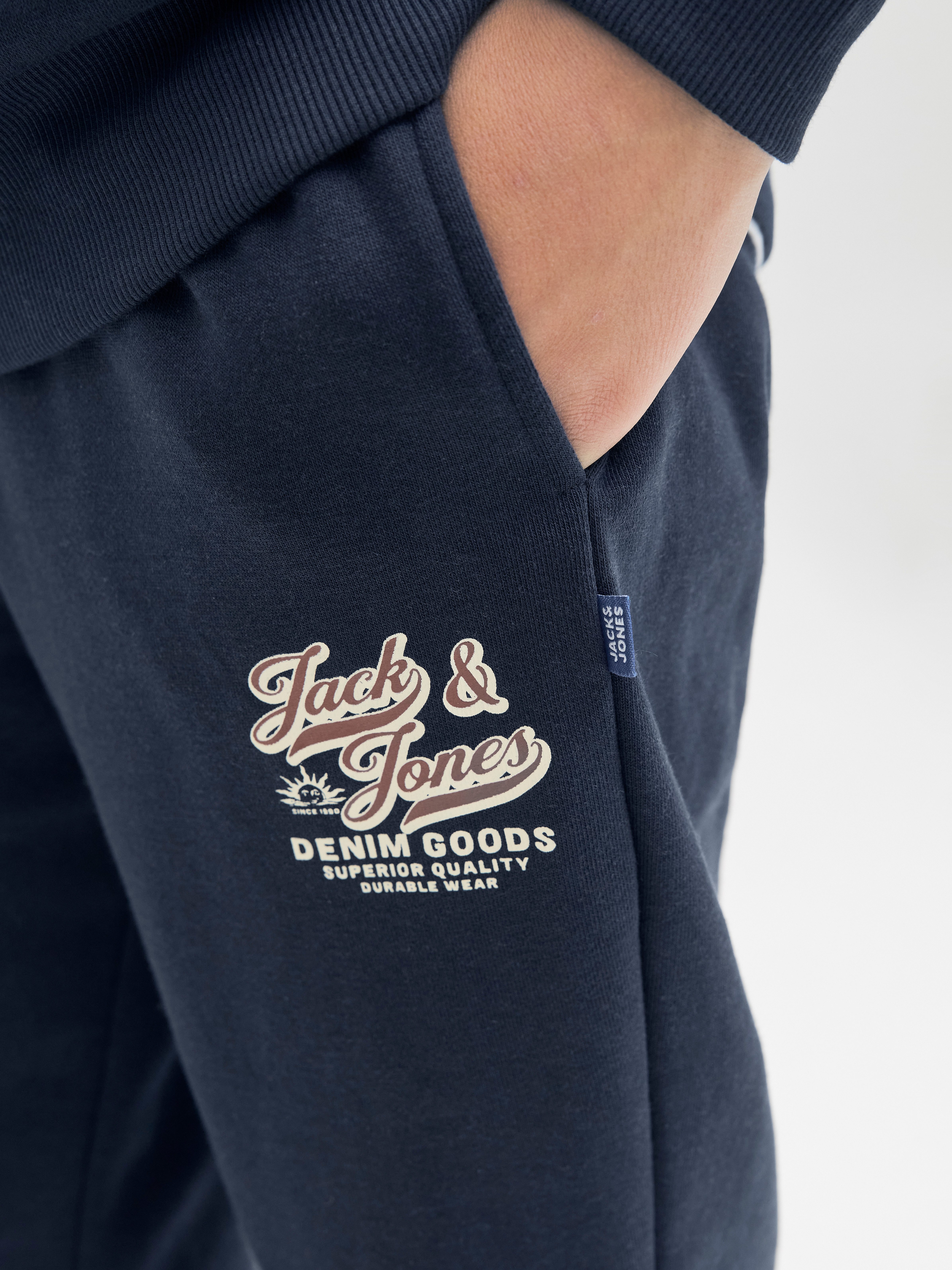 Jack & Jones Junior Sweathose JPSTELOGO SWEATPANTS 2COL 25/26 NOOS JNR