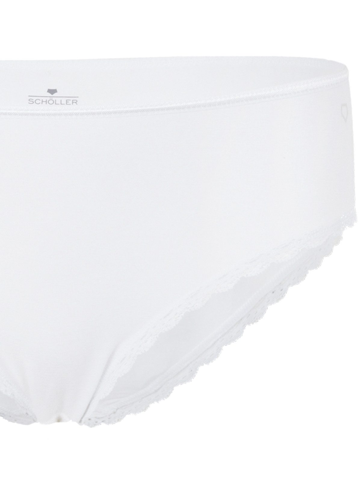 Schöller Hüftslip 3er Pack Damen Hüftslip Viskose (Packung, 3-St) Zwickel