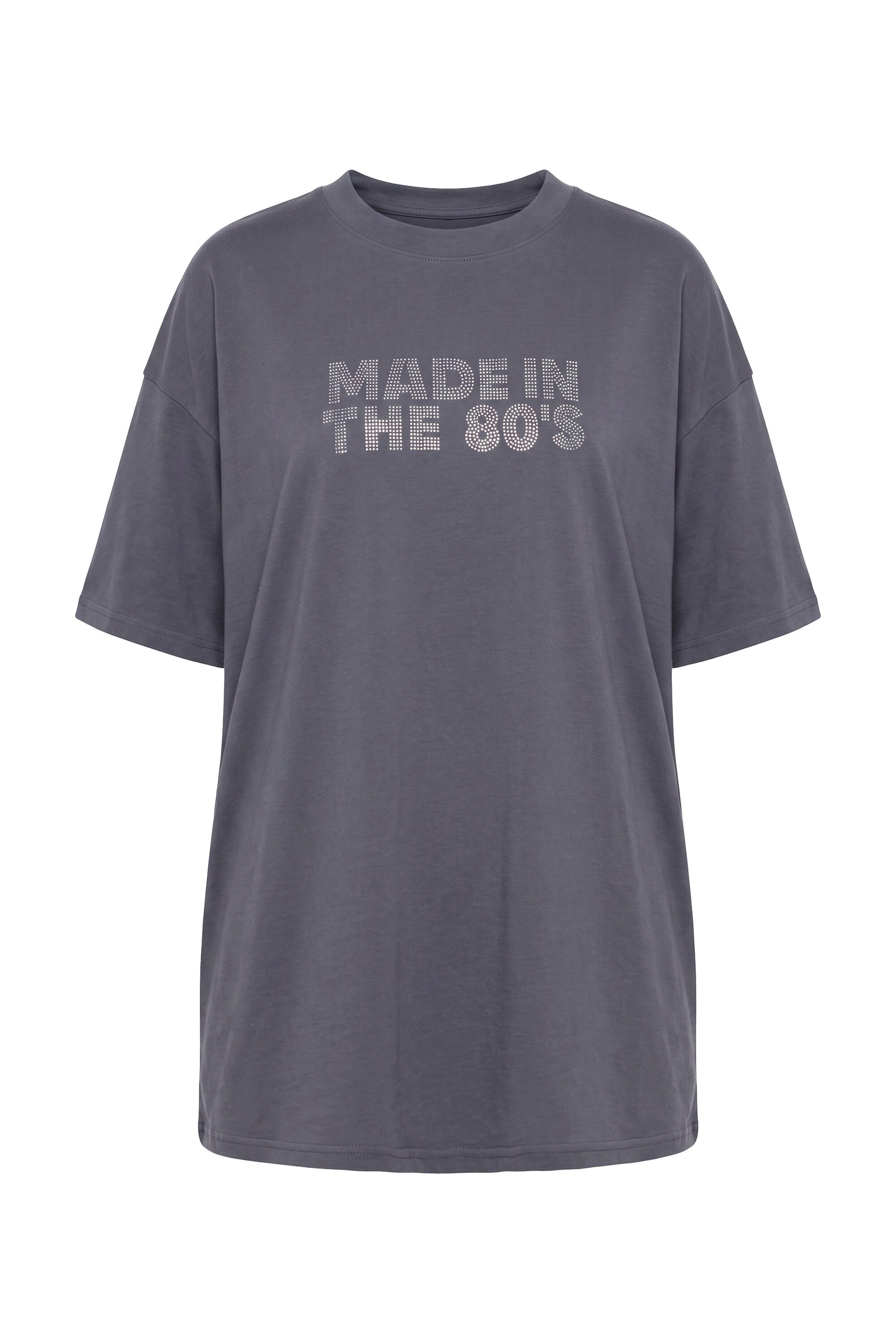 Studio Untold T-Shirt T-Shirt Oversize Shape Made in the 80's – Bild 2 von 4