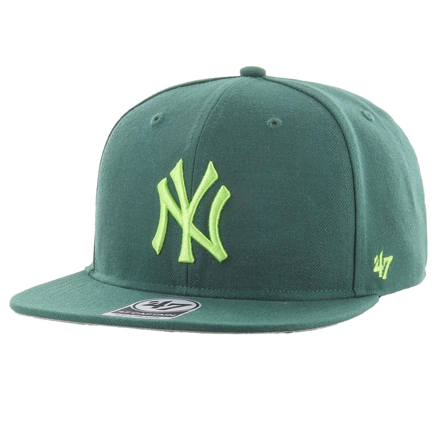 Snapback Cap NO SHOT New York Yankees dunkelgrün