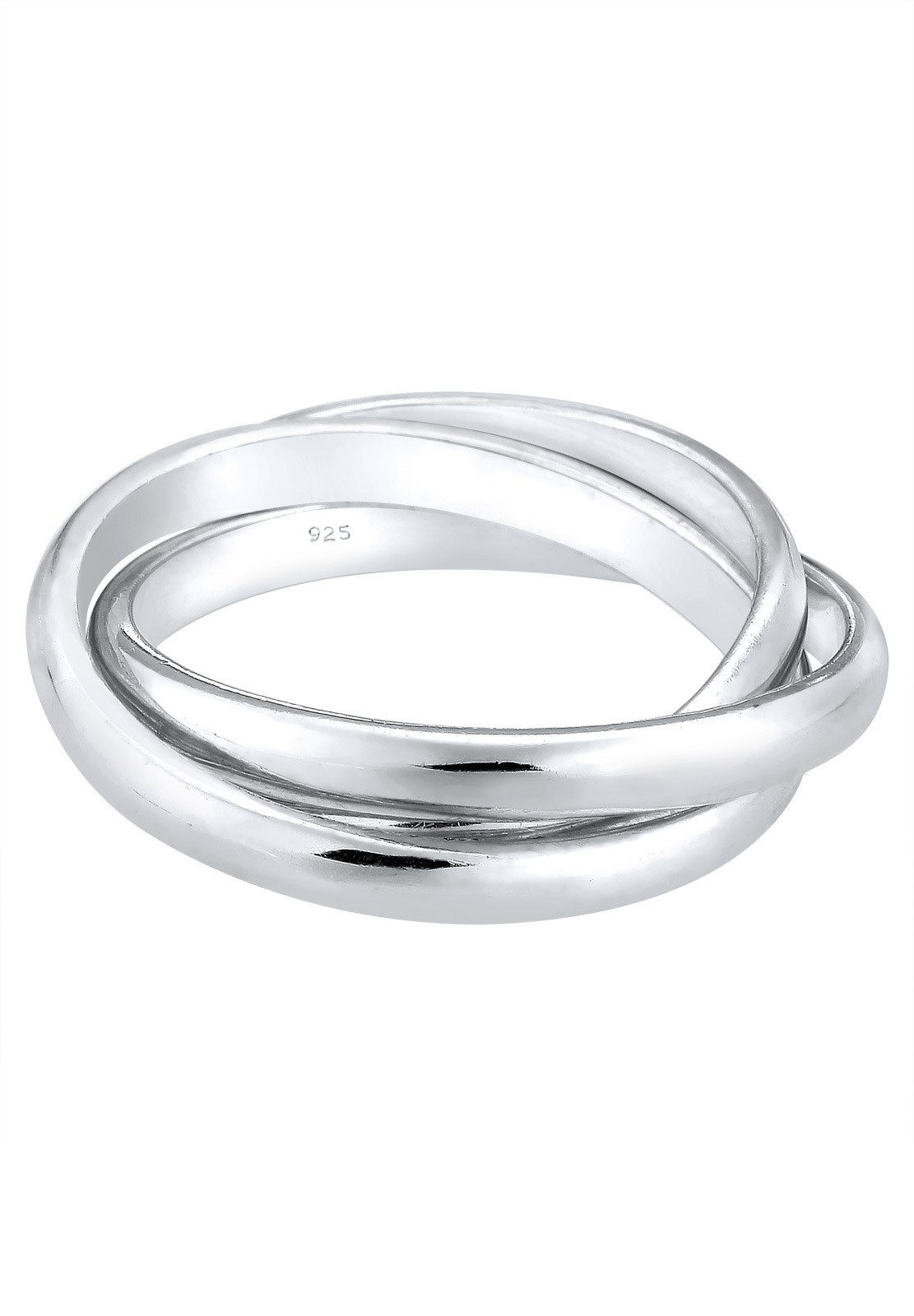 Elli Fingerring Wickelring Trio Trini Basic 925 Silber, Ring Set günstig online kaufen