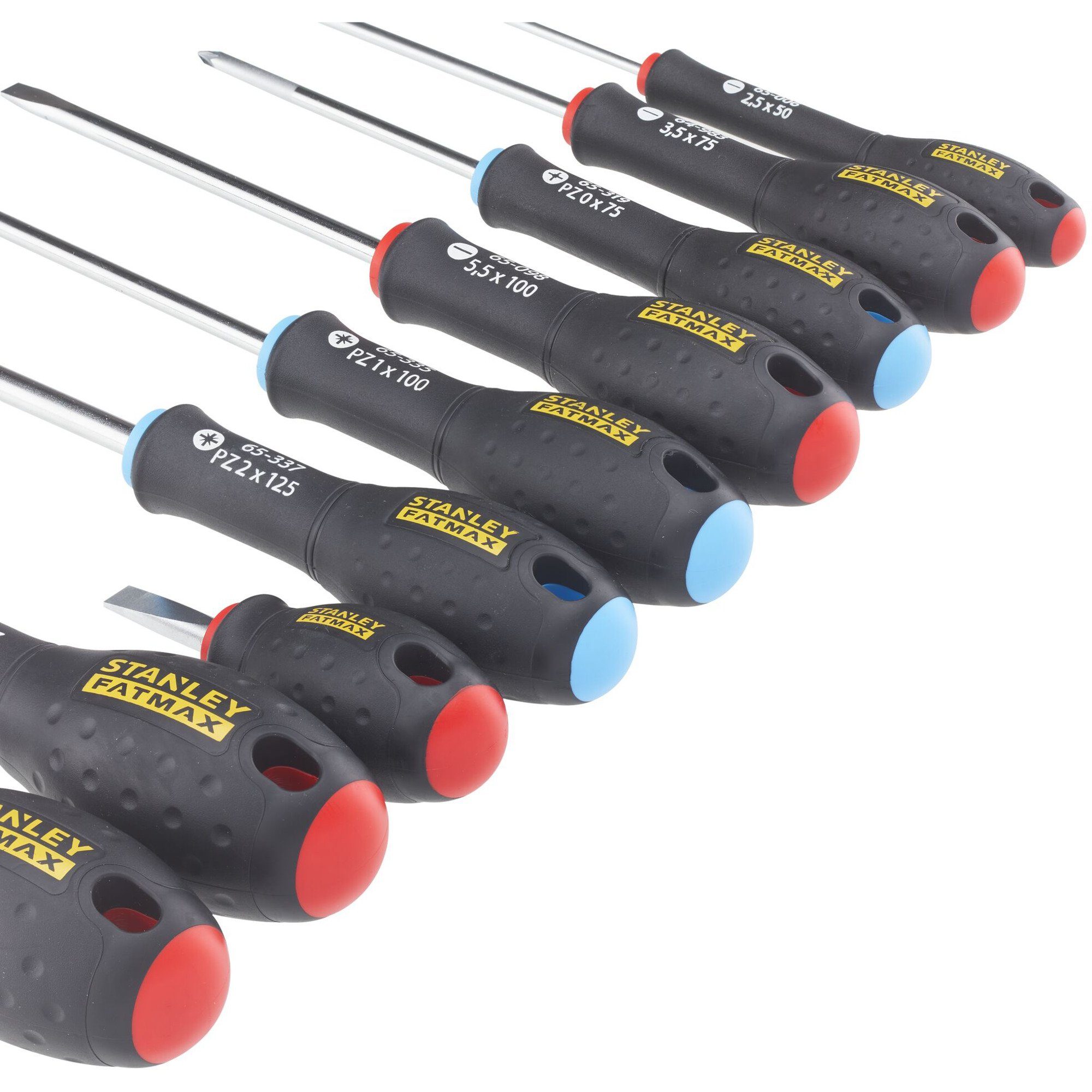 STANLEY Schraubendreher Stanley Schraubendreher-Set FATMAX, 9-teilig