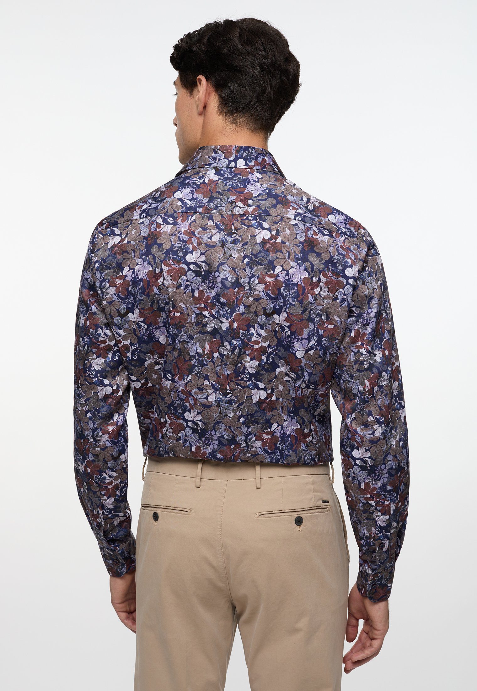 Eterna Langarmhemd SLIM FIT NON IRON (bügelfrei)