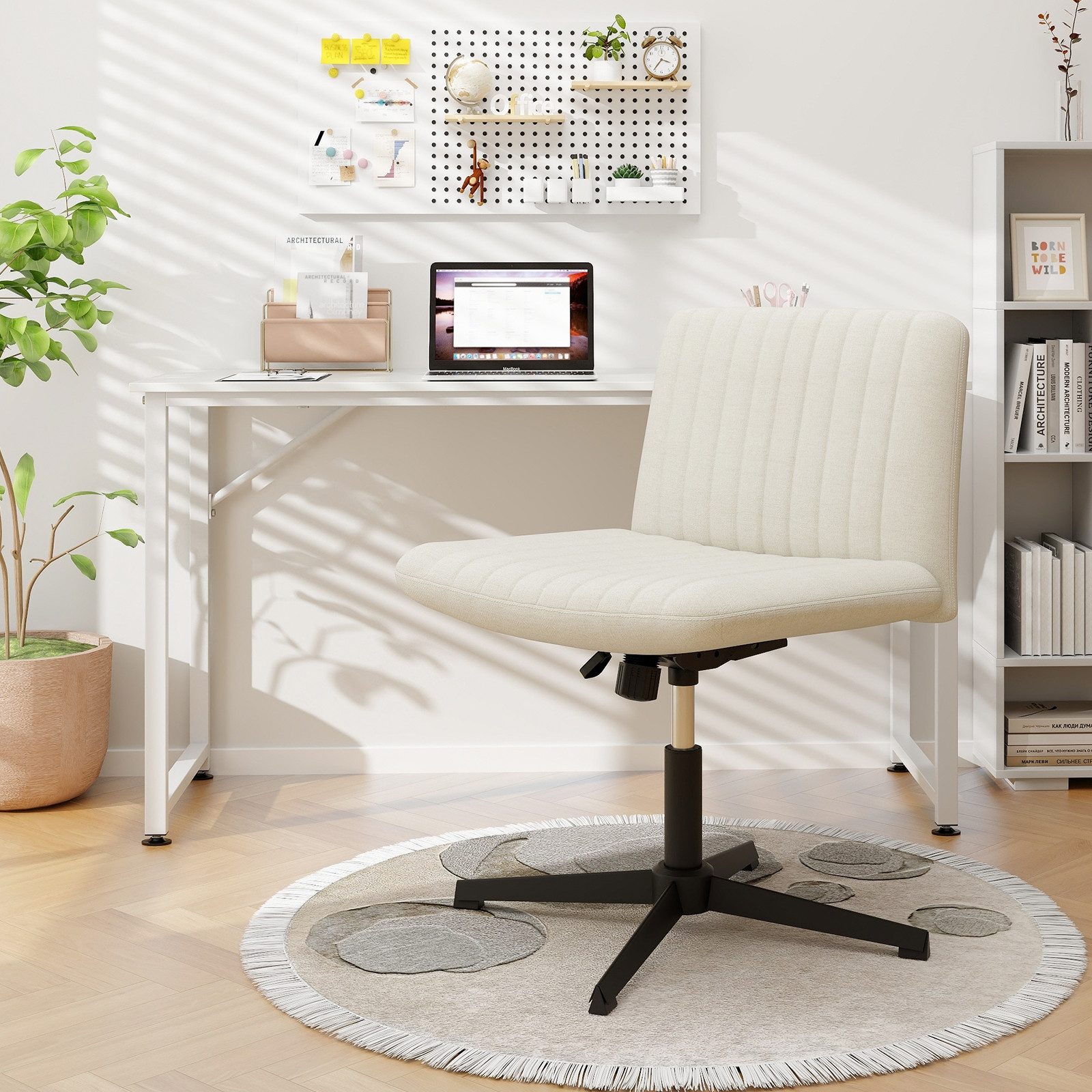 COSTWAY Bürostuhl, höhenverstellbar, drehbar, bis 150kg, günstig online kaufen