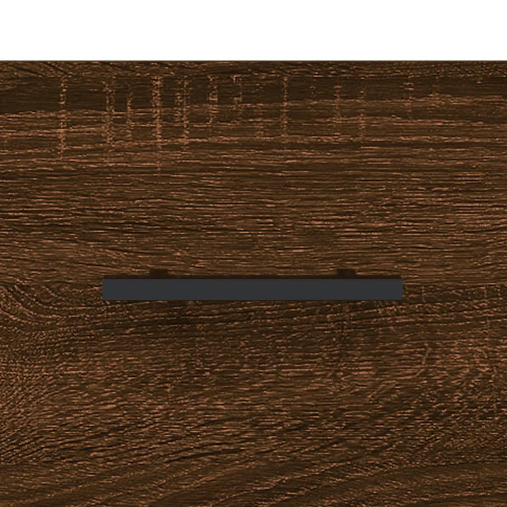 Couchtisch | Braune 102x50x40 Braune vidaXL cm Eichen-Optik Eiche (1-St) Couchtisch Braun Holzwerkstoff Eiche