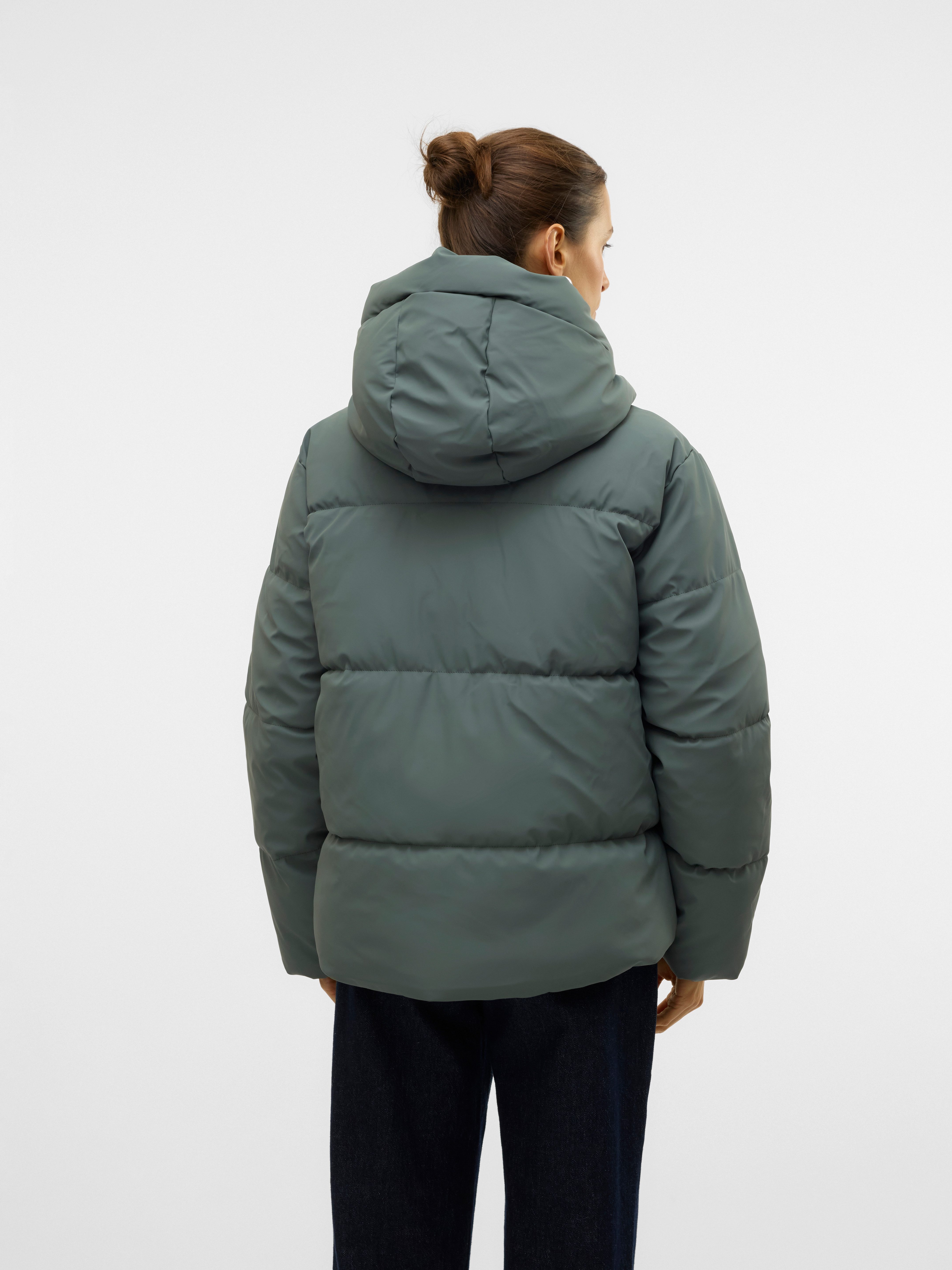Vero Moda Steppjacke VMGRETAKYLIE SHORT COATED JACKET NOOS Lederimitat