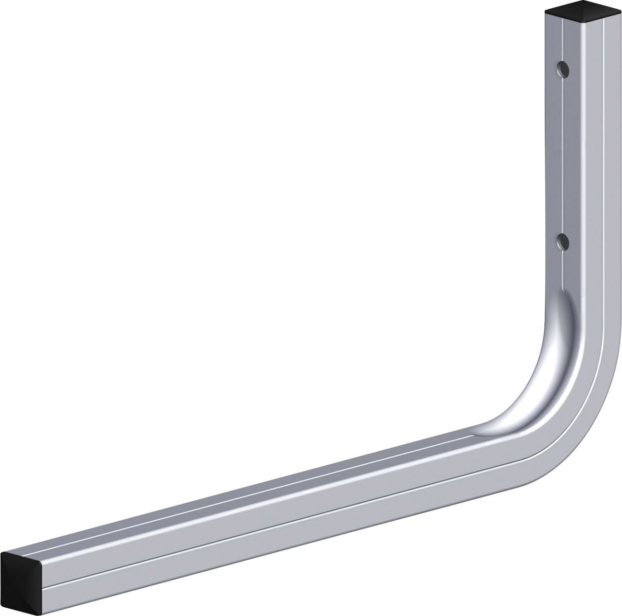 Thumbnail - alfer Abdeckprofil coaxis®-Tablarhalter 230 mm 230 x 130 mm Aluminium