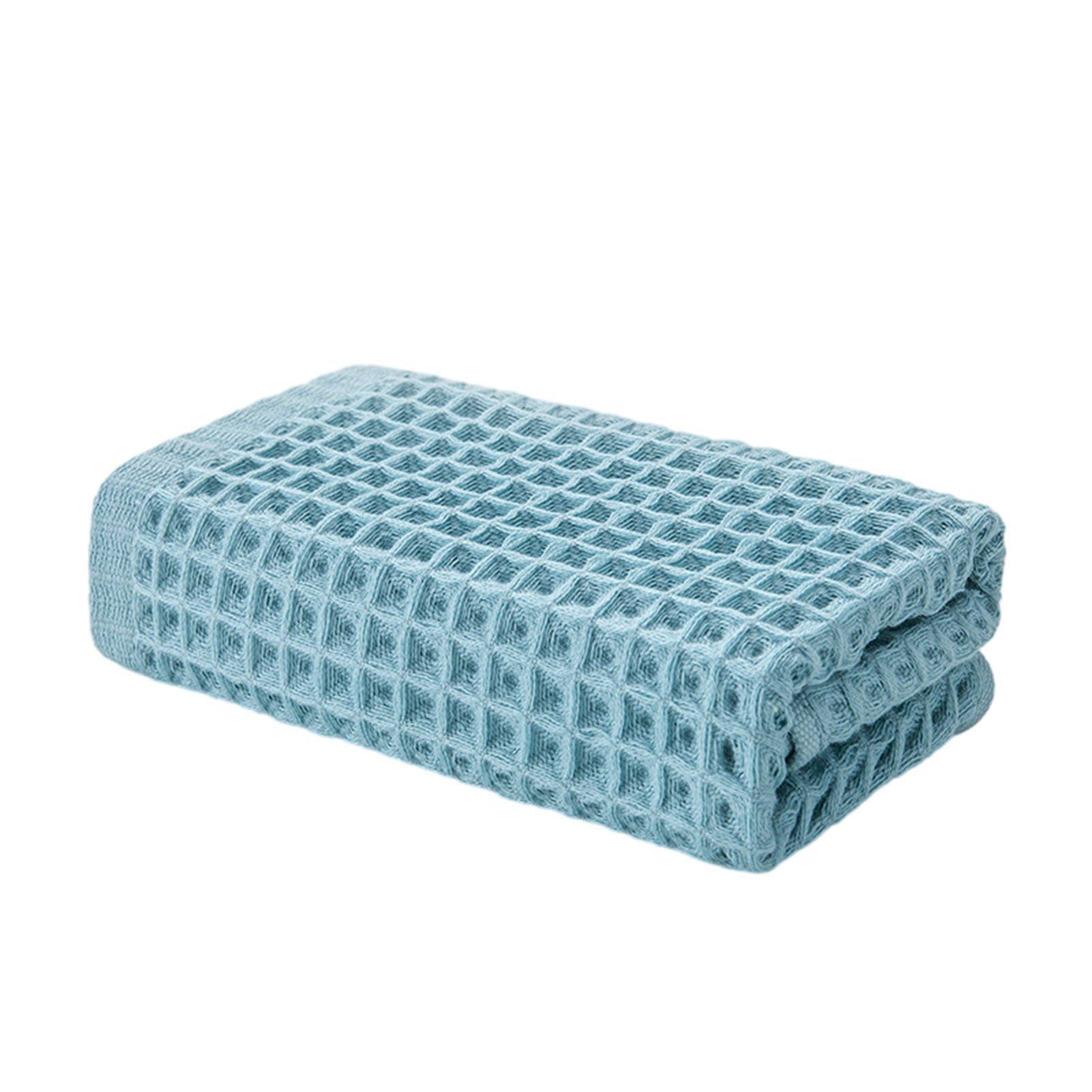 Waffel-Gesichtswaschlappen Für Erwachsene, Schnell blue Handtuch Blusmart Trocknendes Set