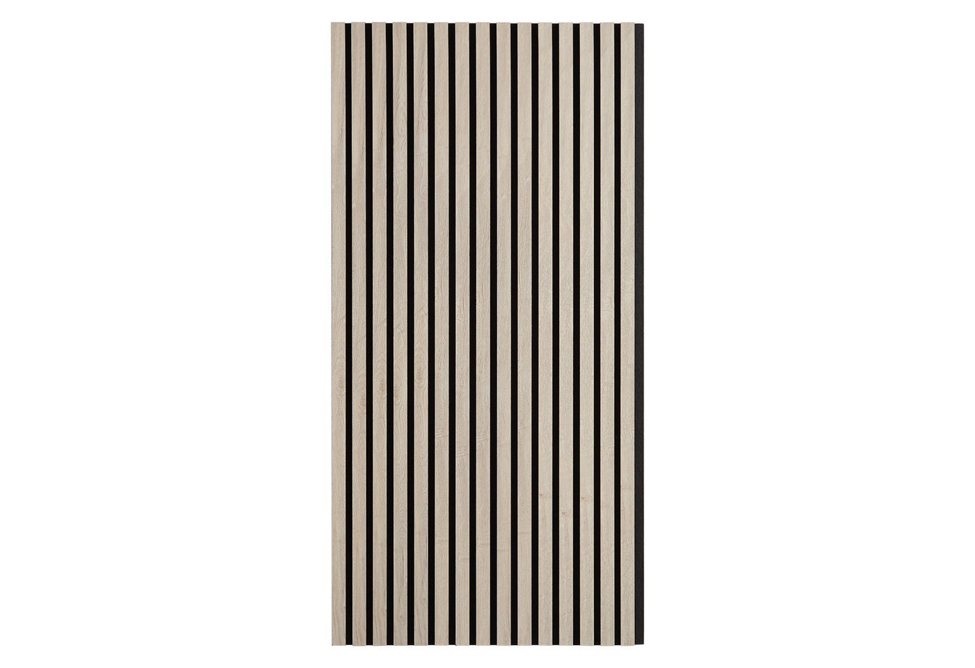 Thumbnail - Homestyle4u Wandpaneel 60x120 60x60 1/2/4 Paneele Holz Akustikpaneel Grau Schallschutz Wand, (1-tlg) 3D Wandpaneel zum K...