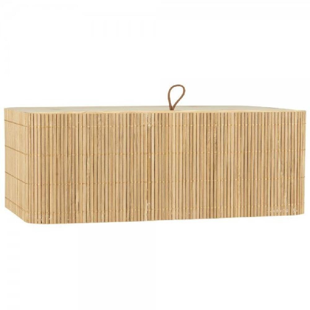 Ib Laursen Badorganizer Ib Laursen Schachtel mit 6 Fächern und Bambusdeckel (15x9,5x25,5cm)