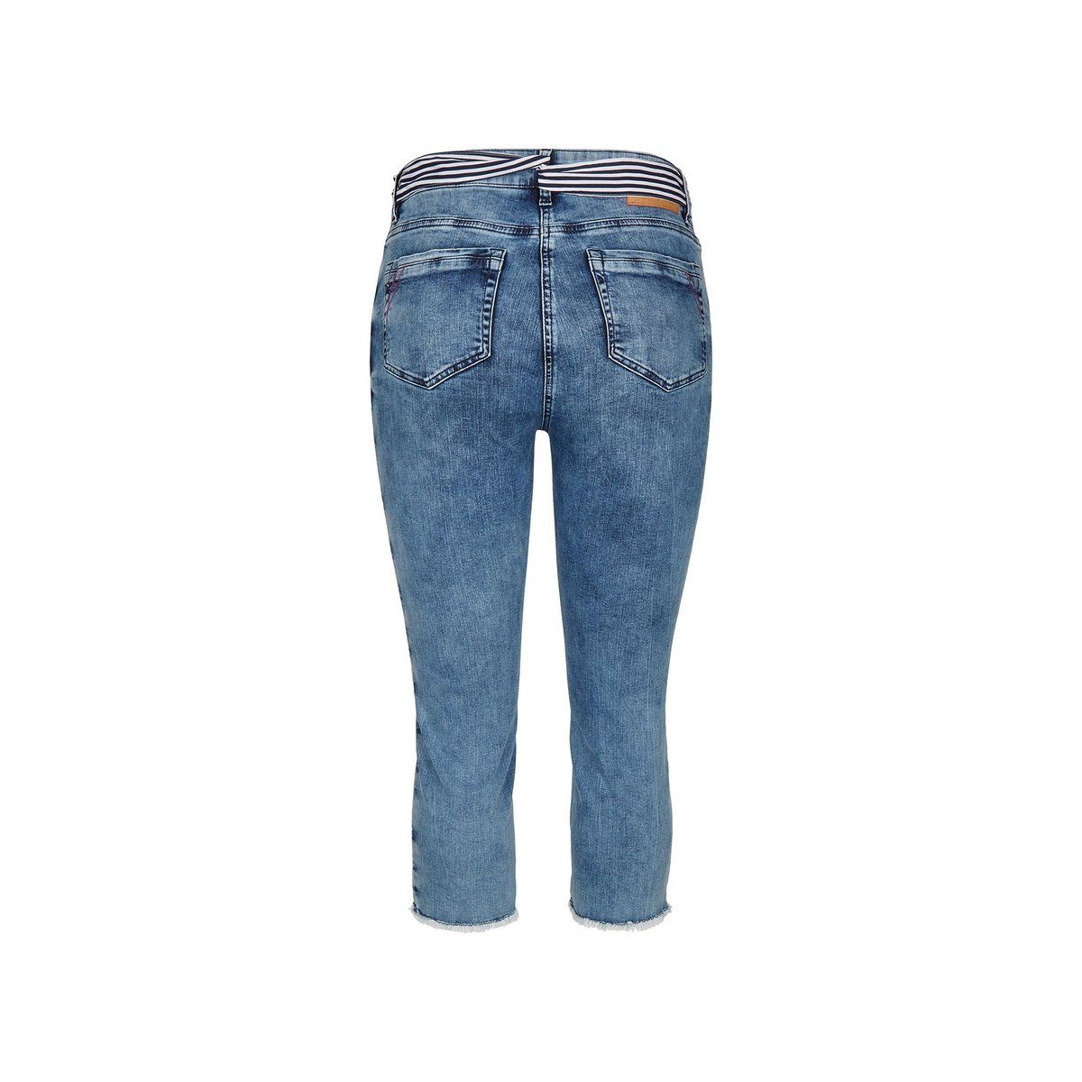 5-Pocket-Jeans (1-tlg) APPIA VIA hell-blau