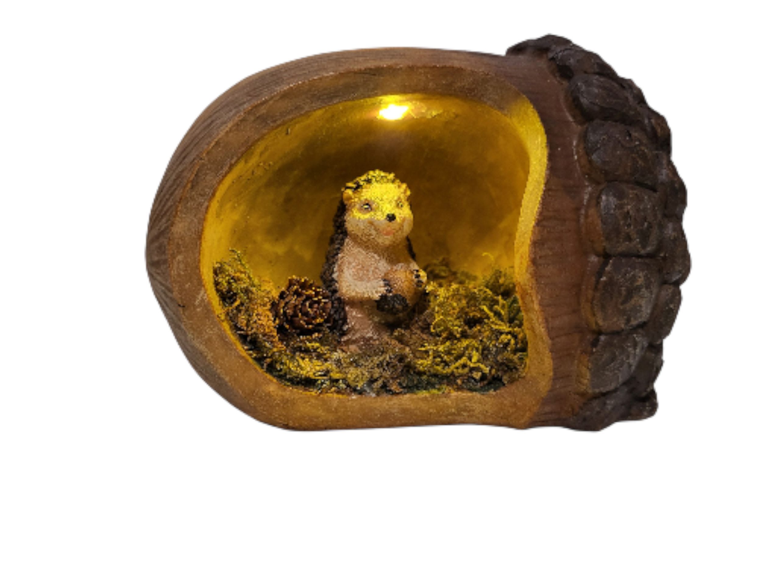 Weltbild LED-Dekofigur LED Dekofigur Igel in Eichel
