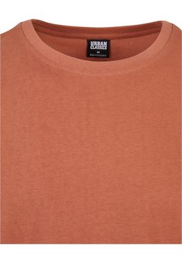URBAN CLASSICS T-Shirt Urban Classics Herren Long Shaped Turnup Tee (1-tlg)