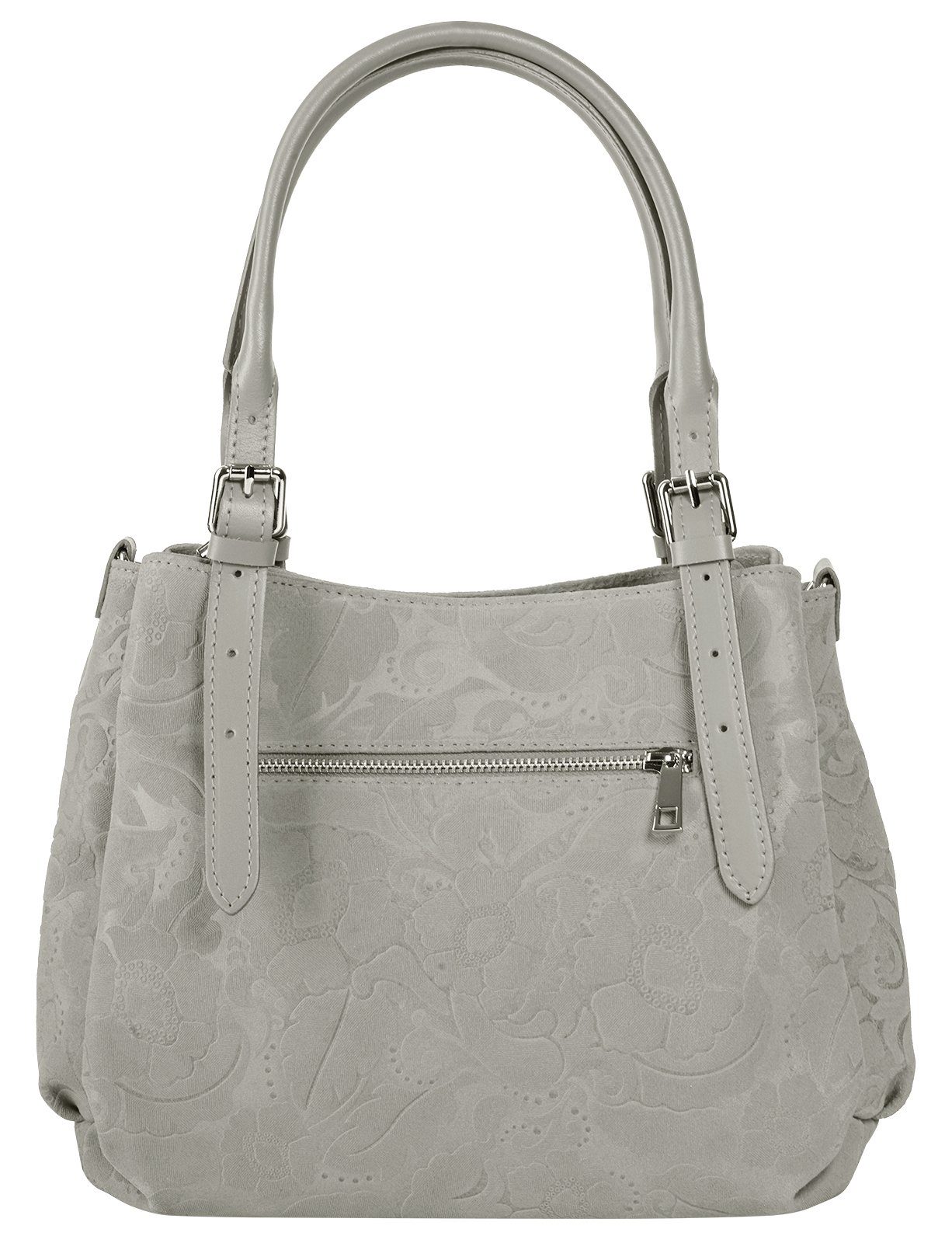 Samantha Look Henkeltasche, echt Leder, Made in Italy