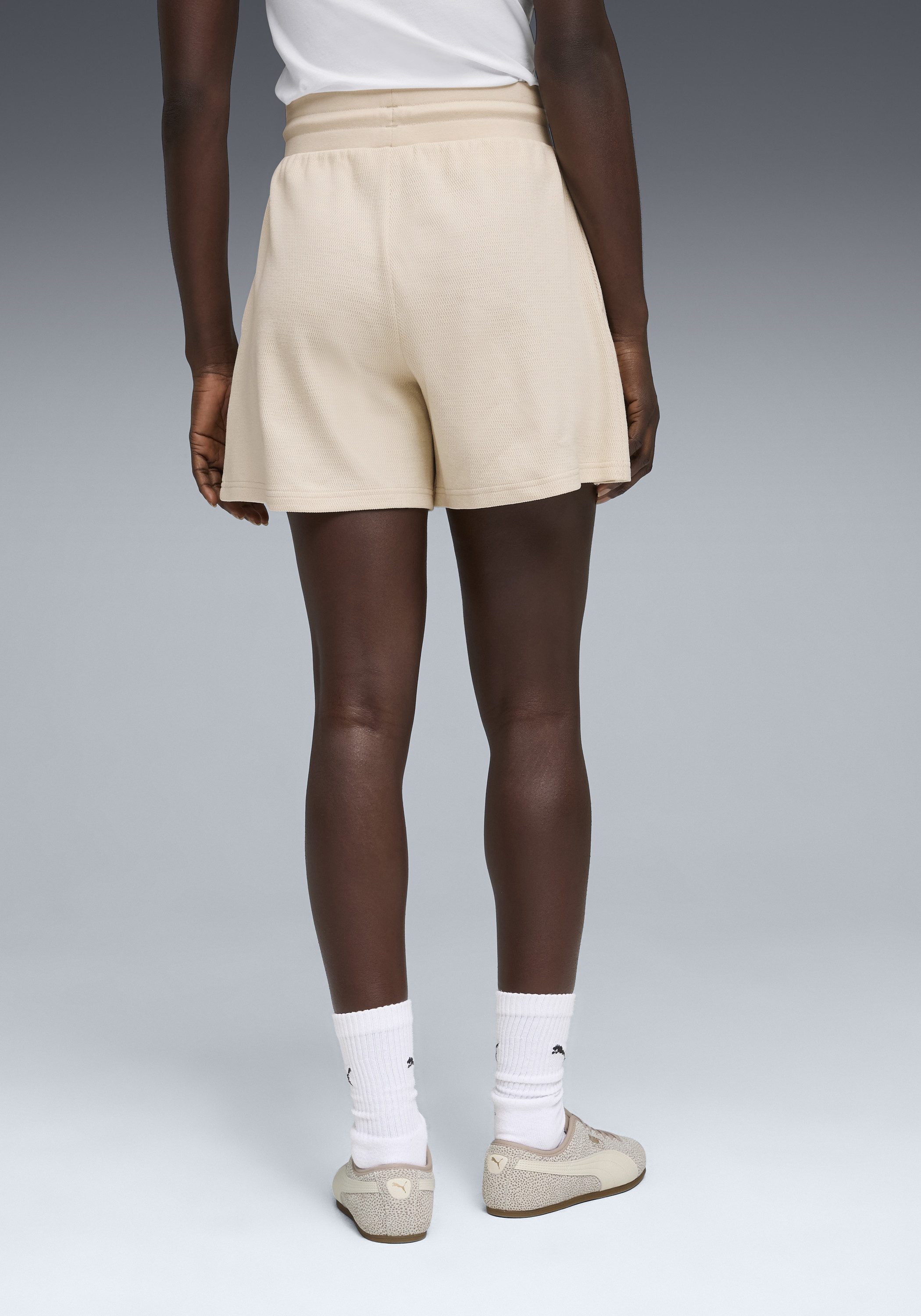 PUMA Sweatrock CLASS HIGH-WAIST SKORT aus Baumwollmischung, für sportliche Aktivitäten, sportlicher Stil