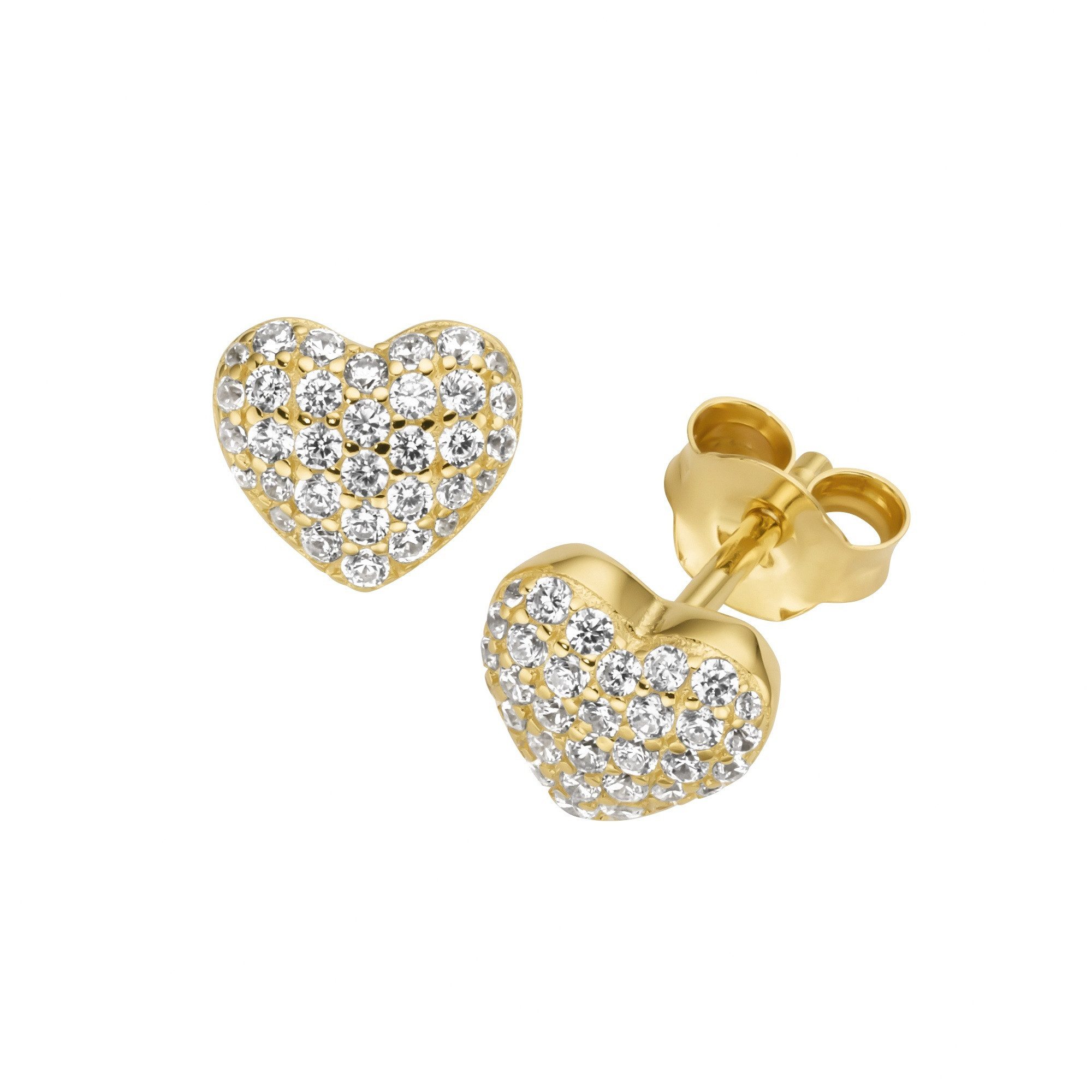 Smart Jewel Paar Ohrstecker Herz mit günstig online kaufen