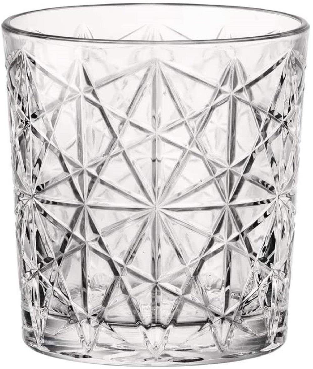 Bormioli Rocco Schnapsglas Bormioli Set, D.O.F. 6er 390ml Lounge Glas Rocco Whiskyglas