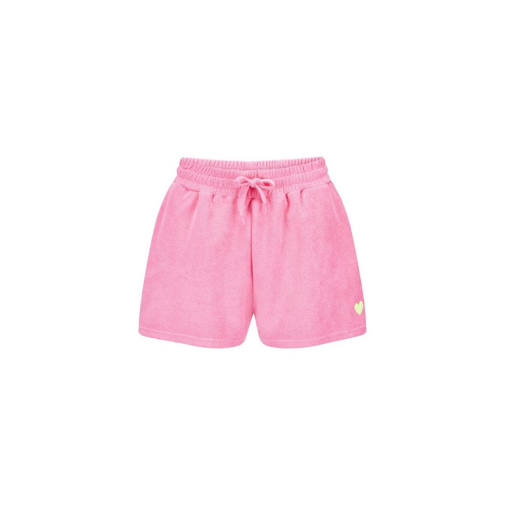 Codello Strandhose Codello Frottee-Shorts mit Herz-Stickerei