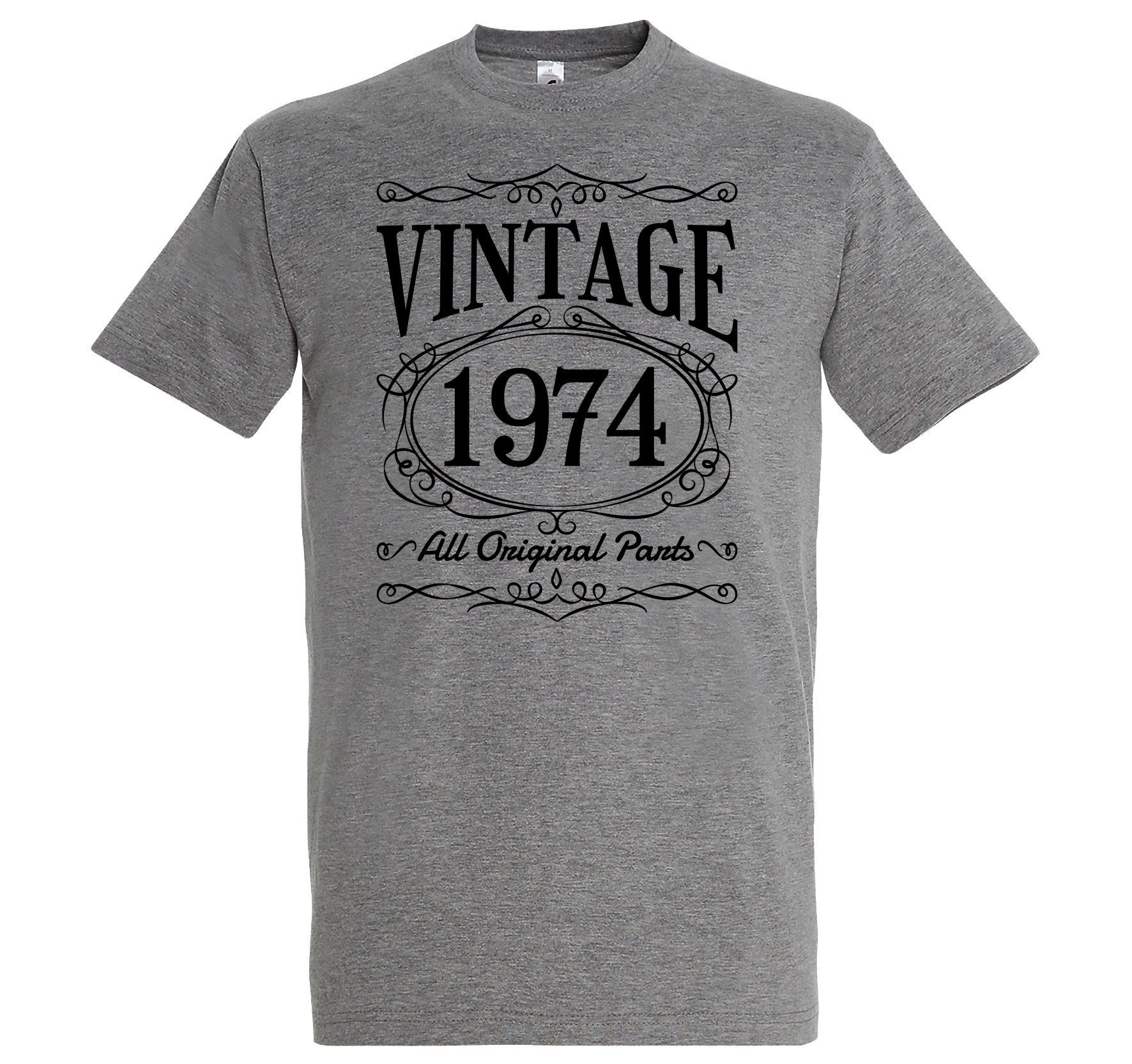Youth Designz TShirt Vintage 1974 Herren Tshirt zum 50. Geburtstag mit