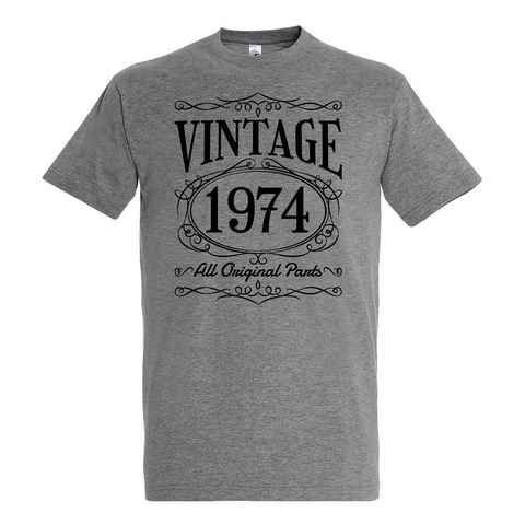 Youth Designz T-Shirt Vintage 1974 Herren Tshirt zum 50. Geburtstag mit lustigem Spruch zum Geburtstag