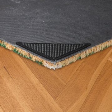 Antirutsch Teppichunterlage Teppich Antirutsch Pads 24er Set, relaxdays