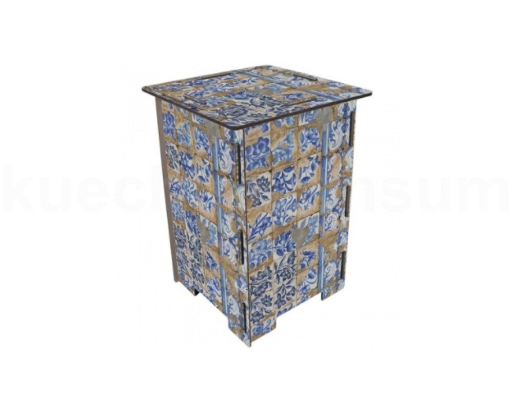 WERKHAUS® Hocker Werkhaus Photohocker SH8160 alte Fliesen