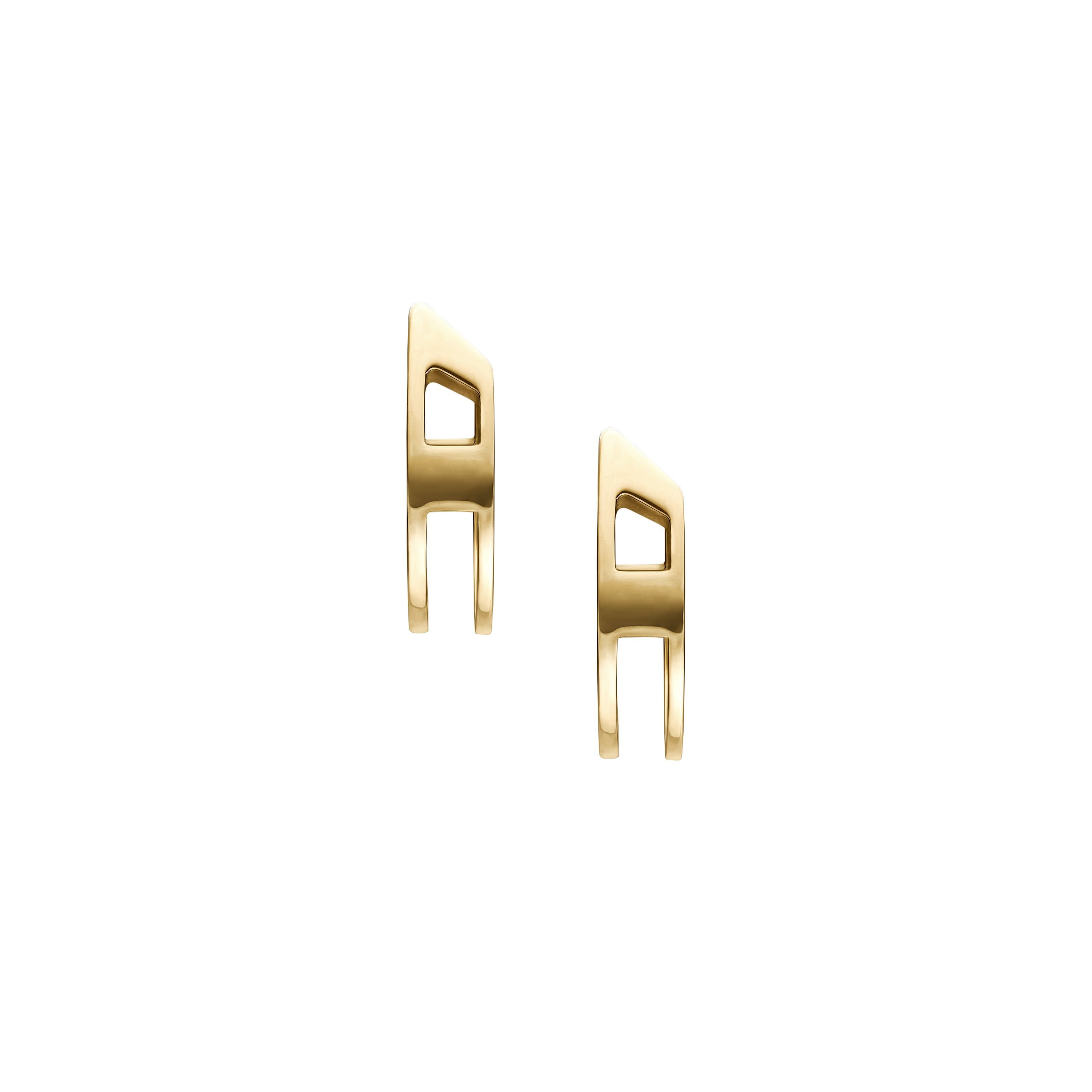 Diesel Paar Ohrstecker Schmuck Geschenk Edelstahl D LOGO