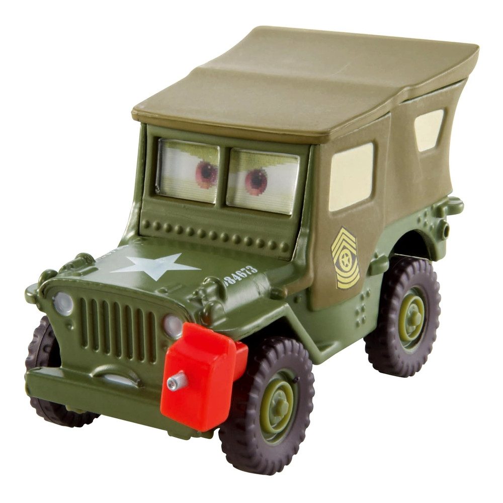 Spielzeug-Rennwagen Pit Crew Sarge JDL75 Disney Cars Die-Cast 1:55 Fahrzeug Auto
