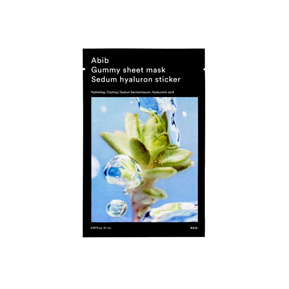 Abib Gesichtsmaske Sedum Hyaluron Sticker (Gummy Sheet Mask) 27 ml