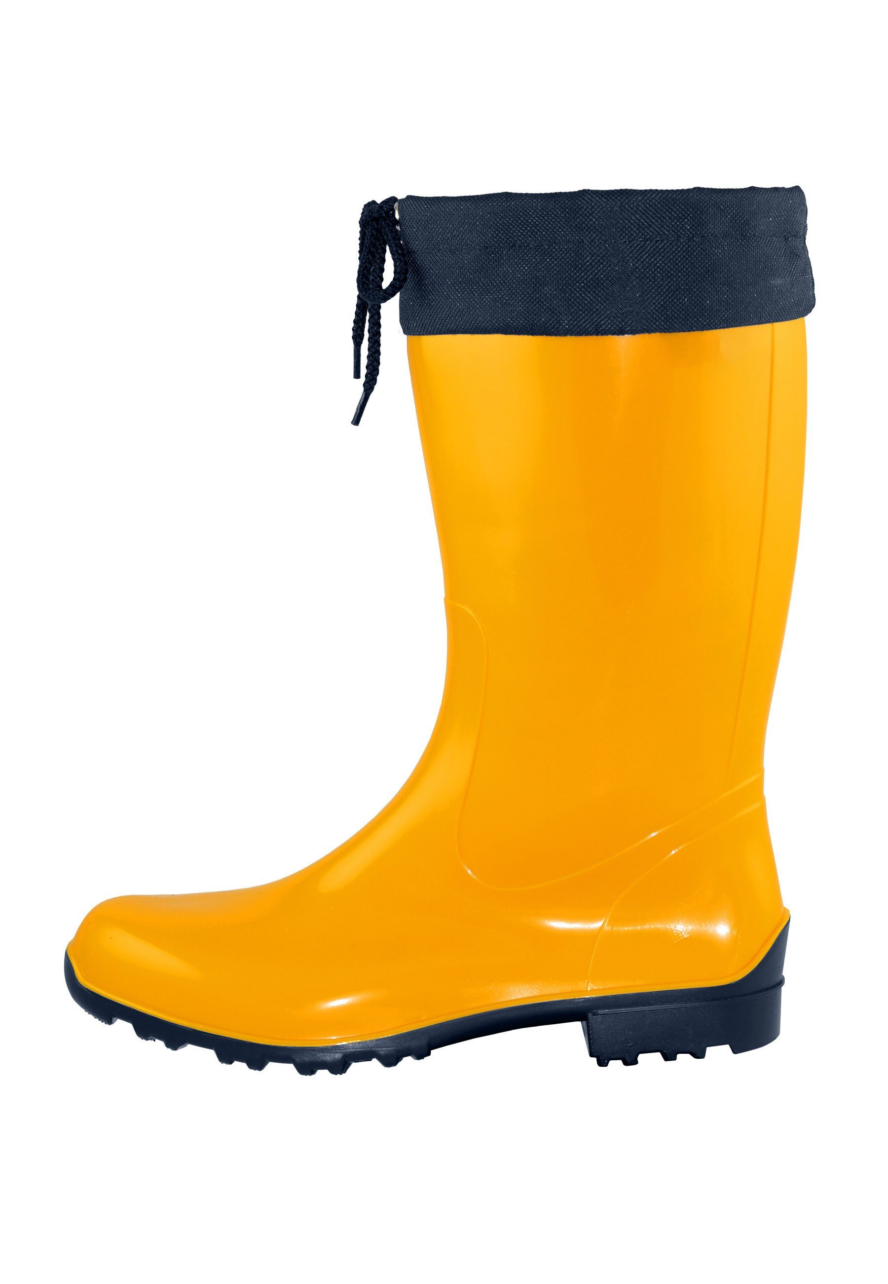 Regenliebe de Fieselregen Gummistiefel mit Stulpe halblang farbenfroh und wasserdicht – Bild 2 von 5