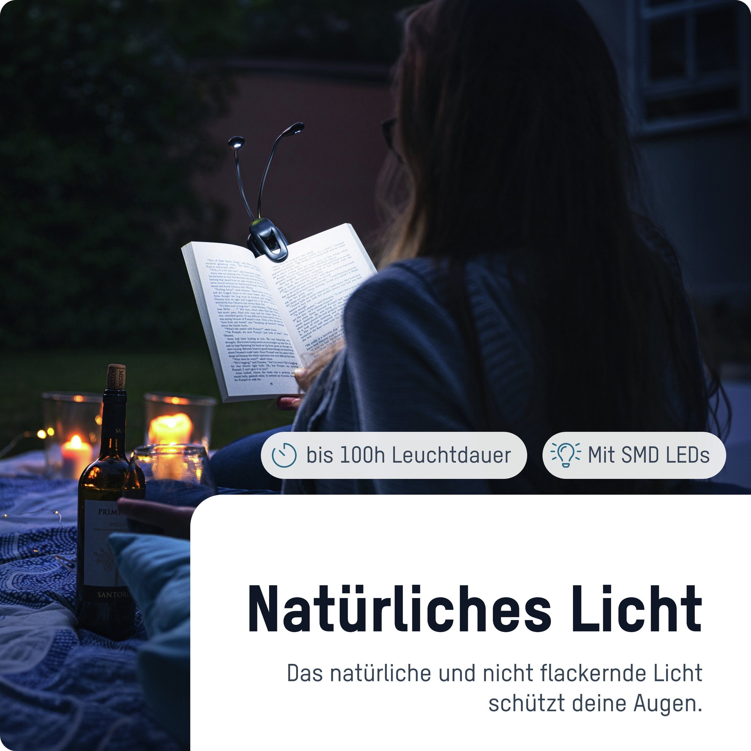 ANSMANN AG LED Dekolicht Klemmleuchte Twinflex günstig online kaufen