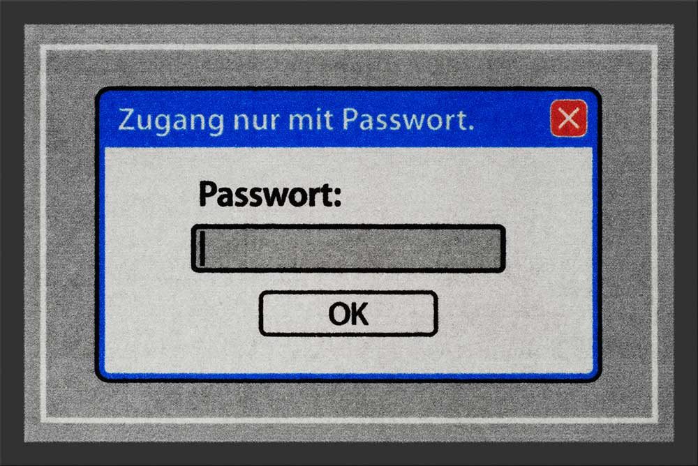 Fußmatte Fußmatte - Passwort