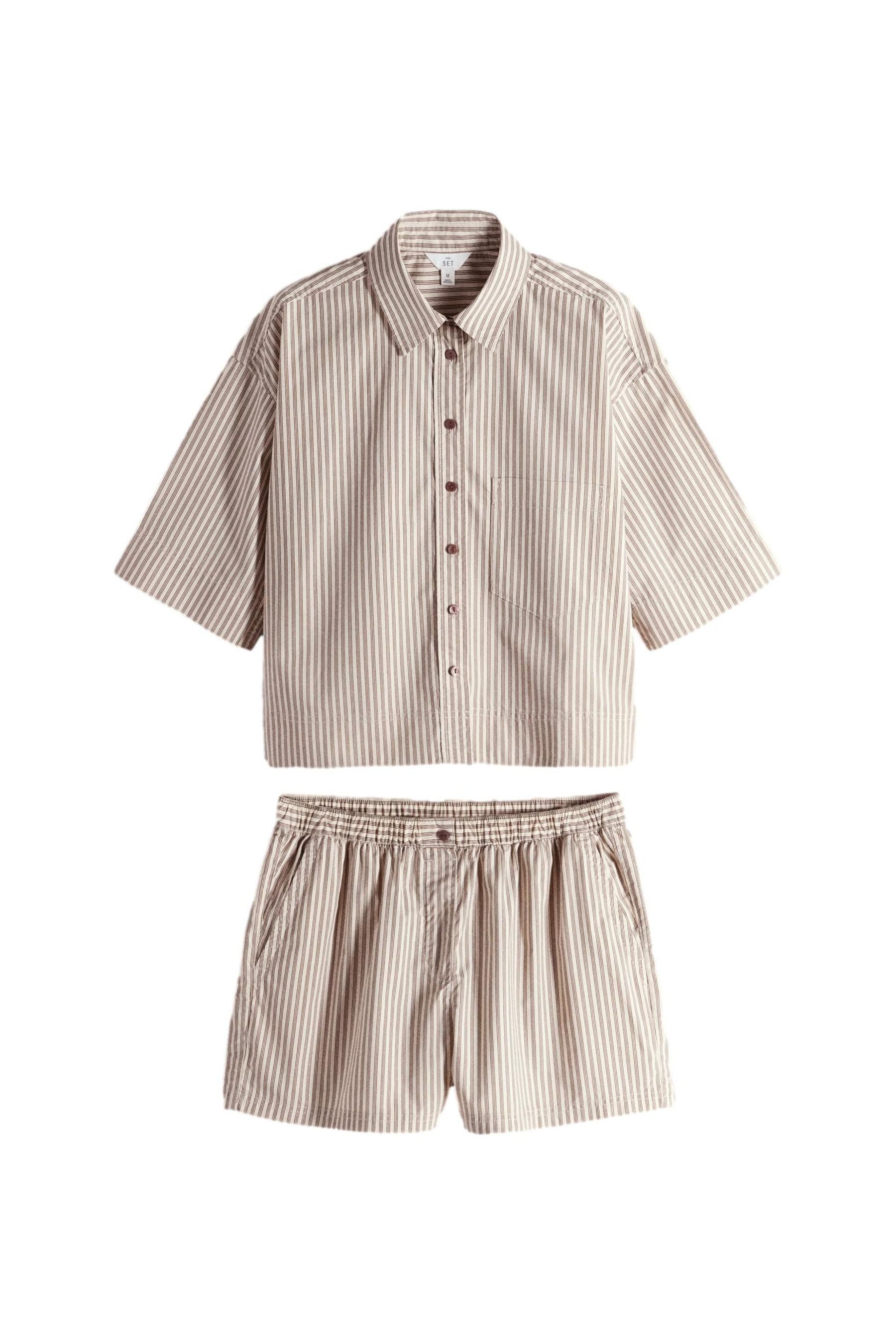 Freizeitanzug The Set Baumwoll-T-Shirt und Shorts im Set