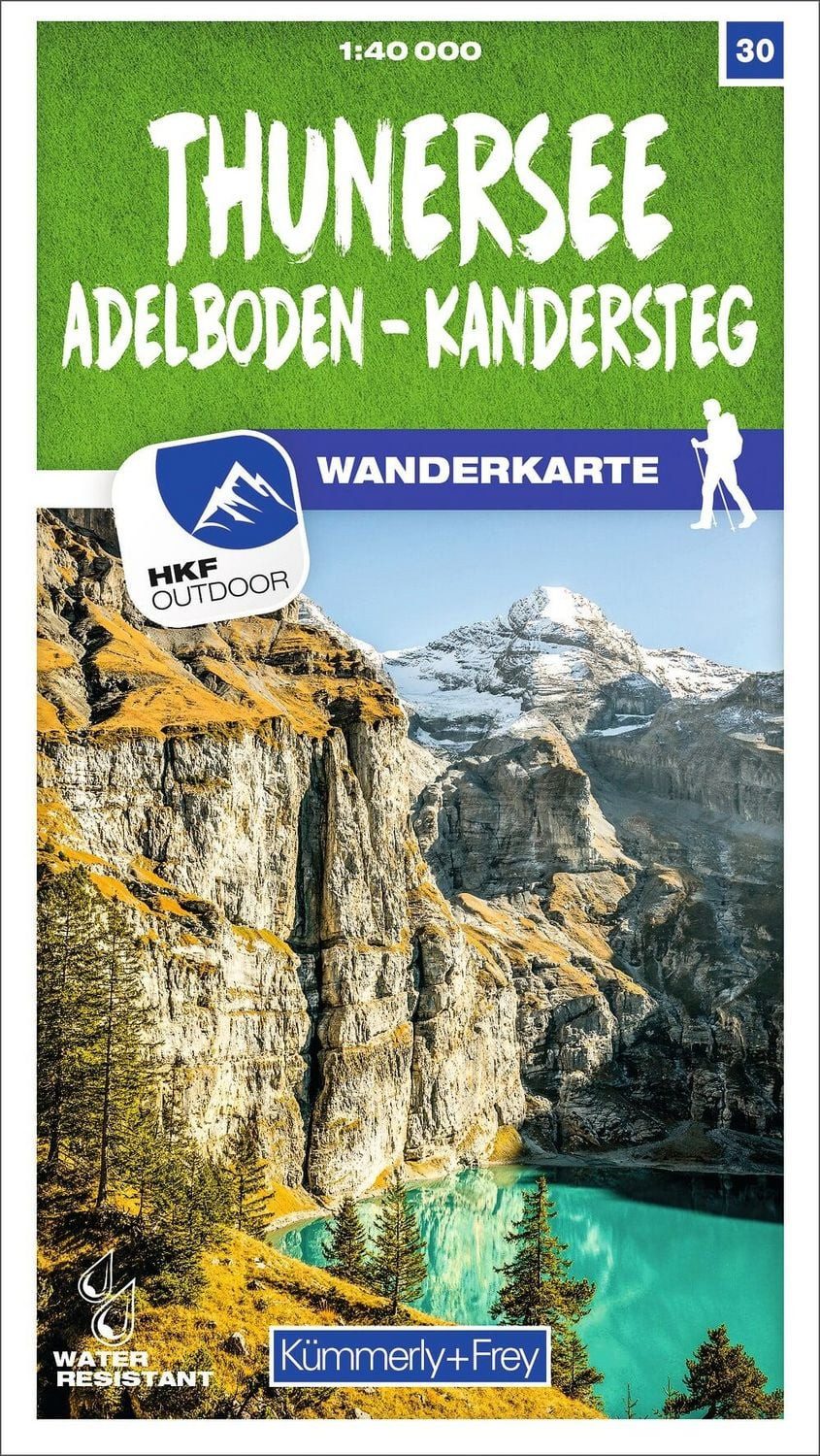 Kümmerly+Frey Wanderkarte 30 Thunersee 1:40.000 / diverse
