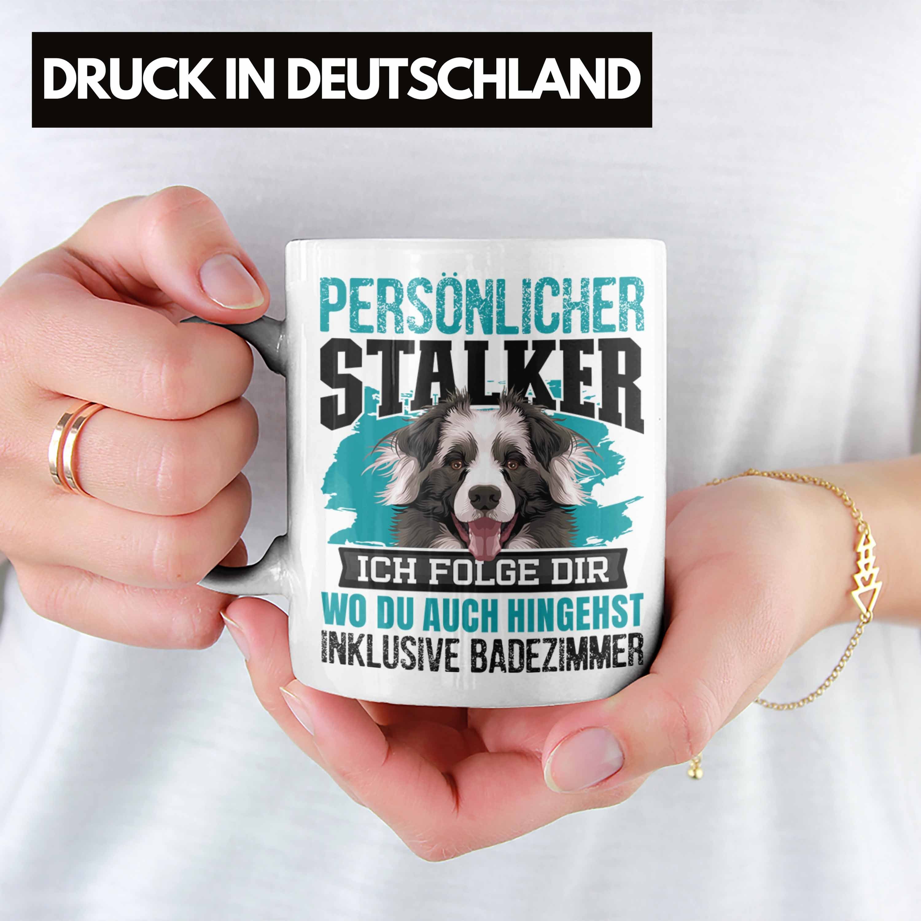 Tasse Weiss K Collie Geschenk Bordercollie Hundebesitzer Border Trendation Geschenkidee Tasse