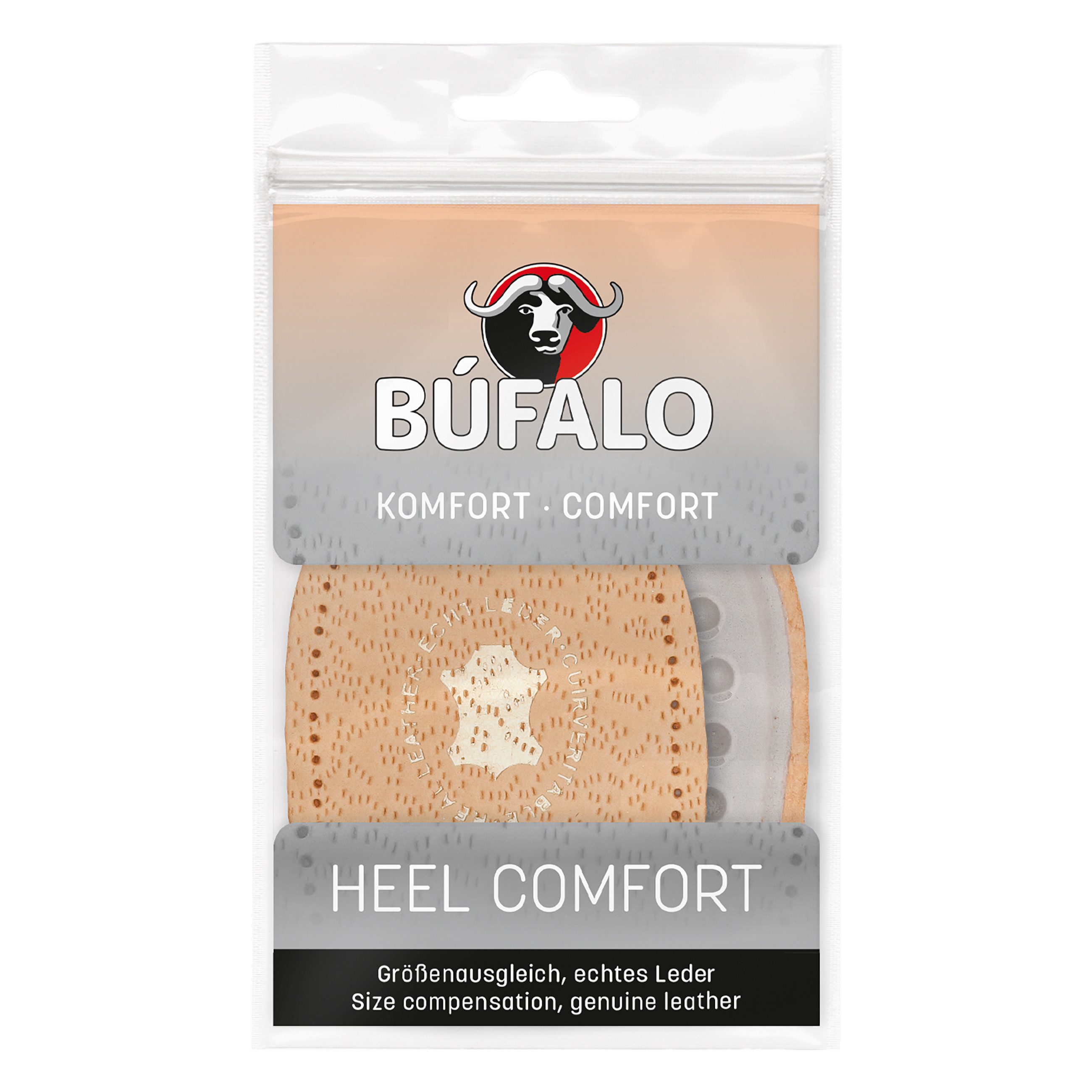 Búfalo Fersenkissen Heel Comfort - Fersenkissen aus echtem Leder