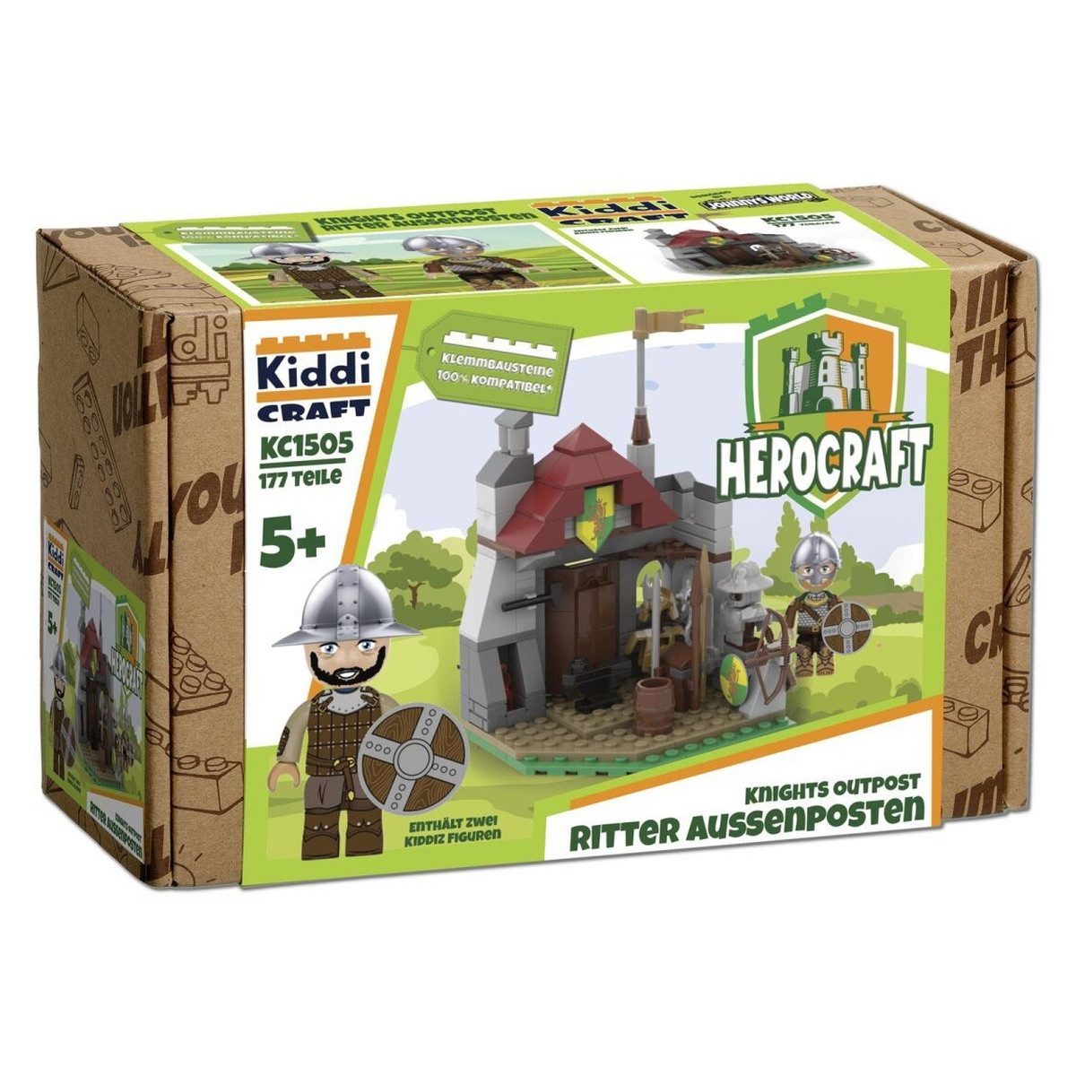 Wisam Kiddicraft KC1505 Ritter Außenposten Spielbausteine