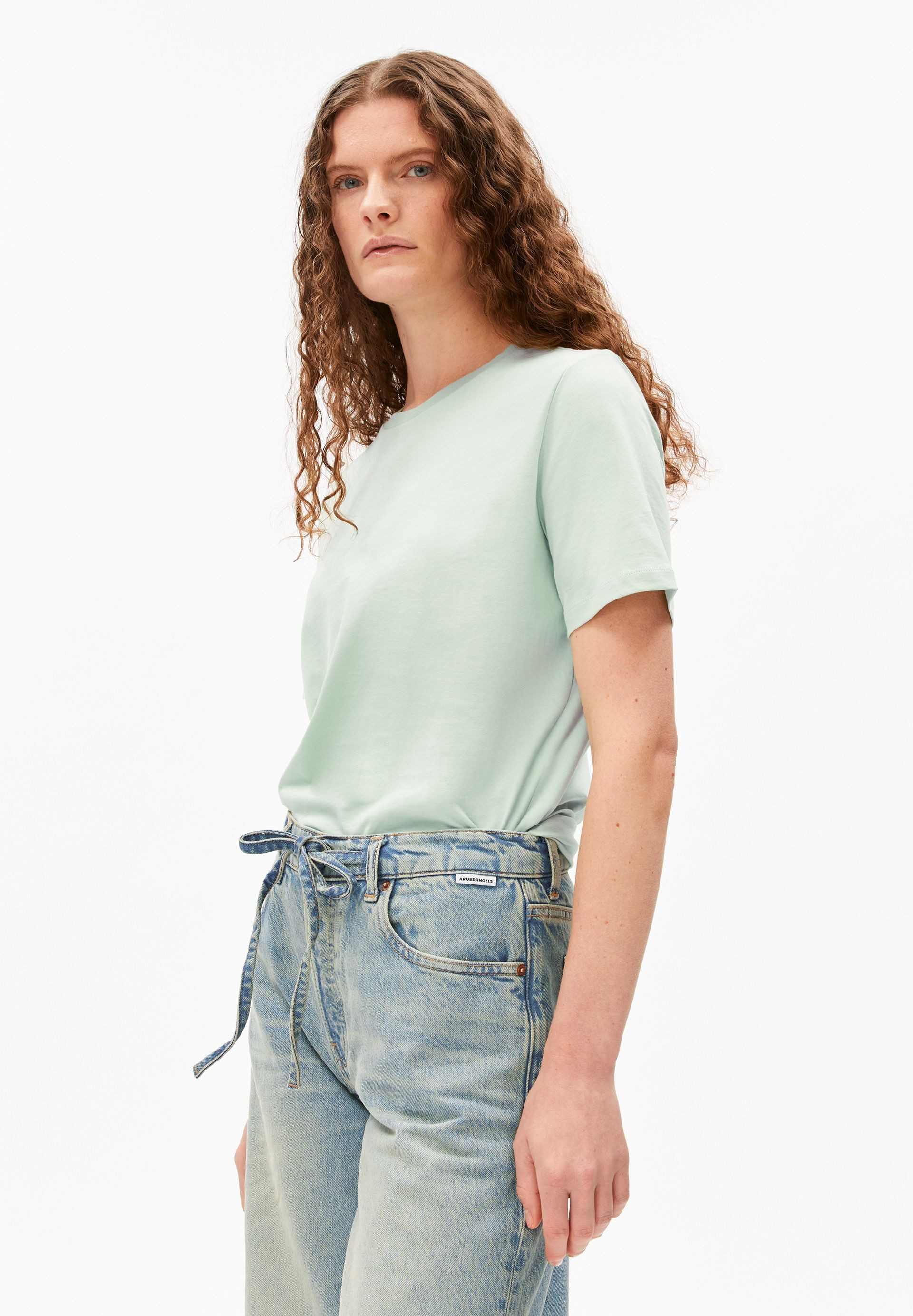 T-Shirt LUALAA T-Shirt aus Bio-Baumwolle