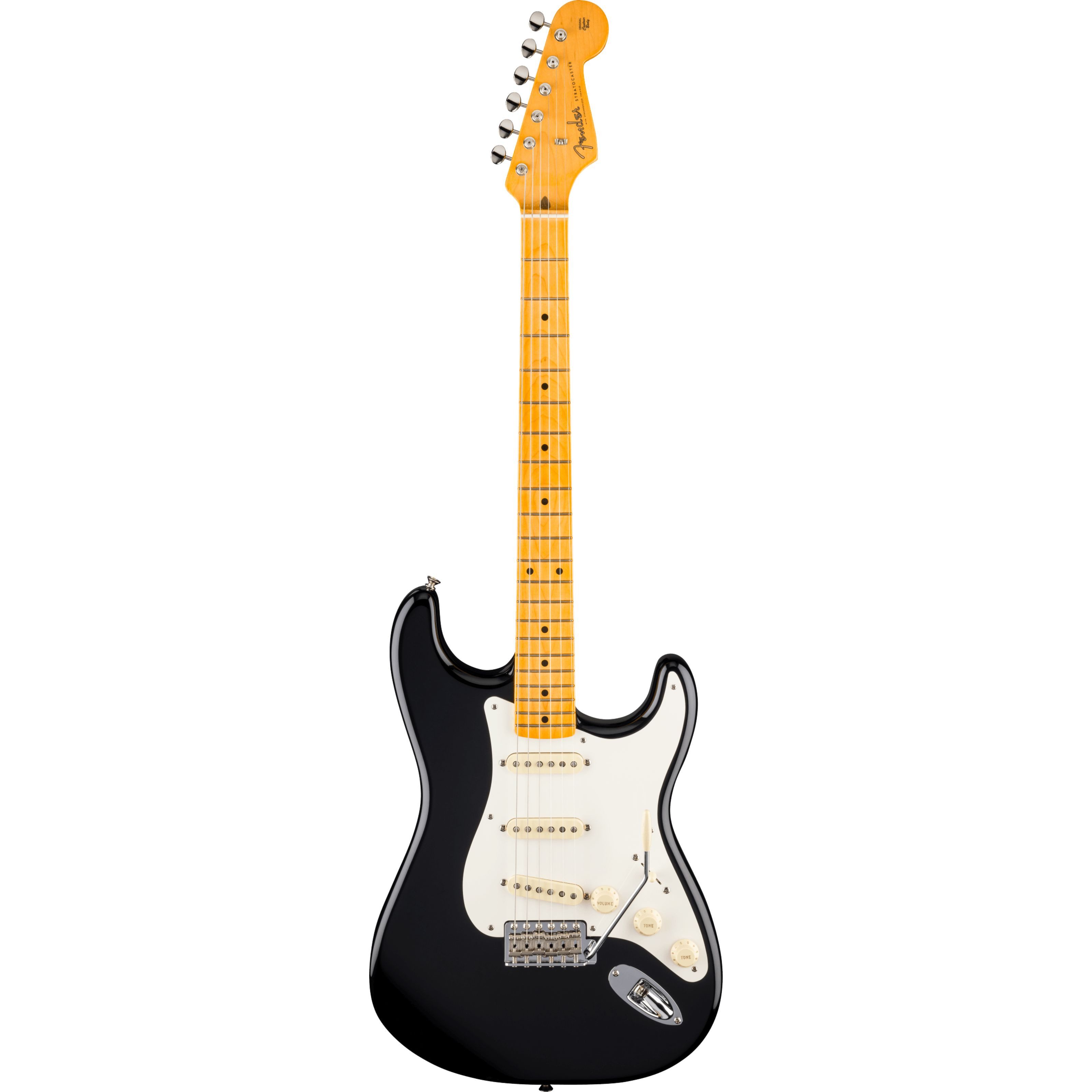 Fender E-Gitarre, Электрогитары, ST-Modelle, American Vintage II 1957 Stratocaster MN Black - E-Gitarre