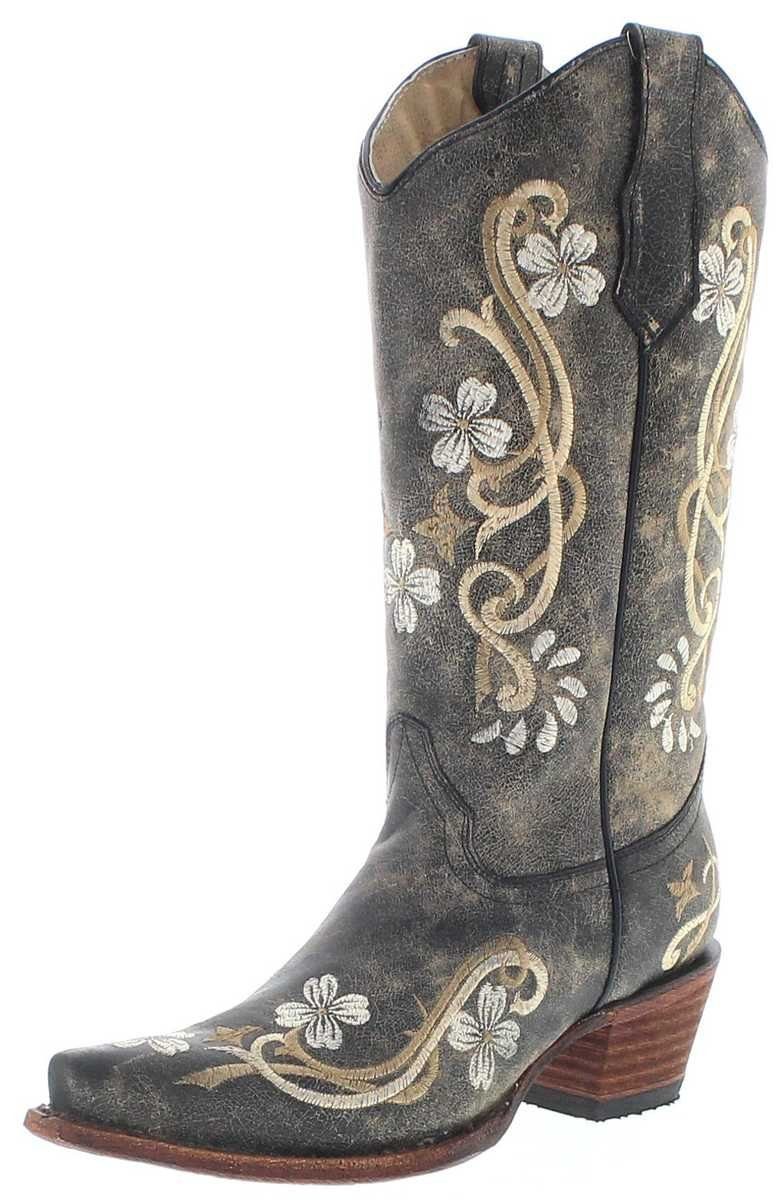 Corral Boots »L5157 Schwarz« Cowboystiefel Rahmengenähter Damen  Westernstiefel online kaufen | OTTO