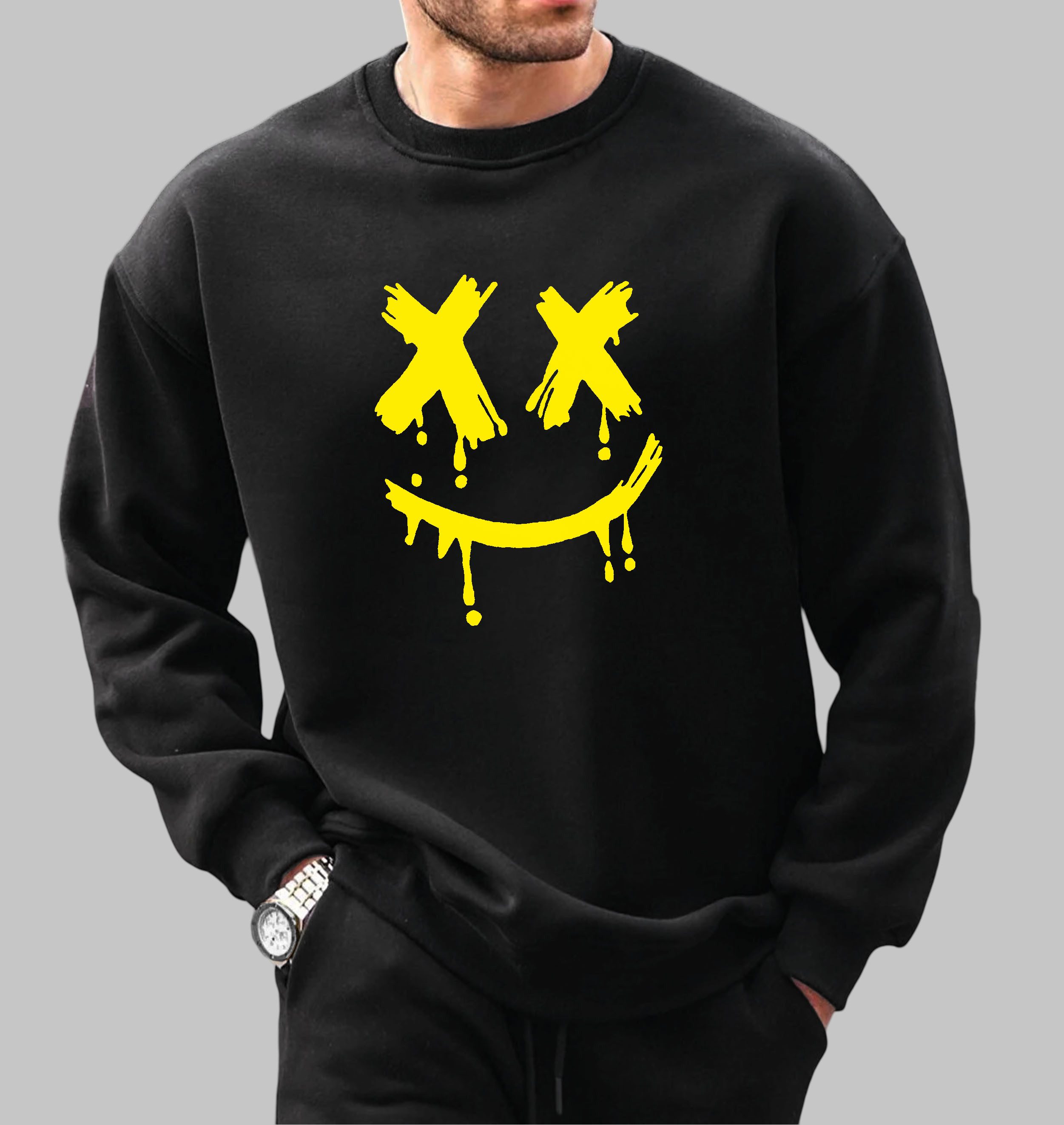 RMK Rundhalspullover Herren Pullover Sweatshirt Hoodie günstig online kaufen