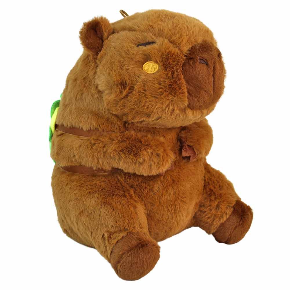 Landahl & Baumann Kuscheltier Capybara Plüschtier mit Rucksack - ca. 25 cm (1-St)
