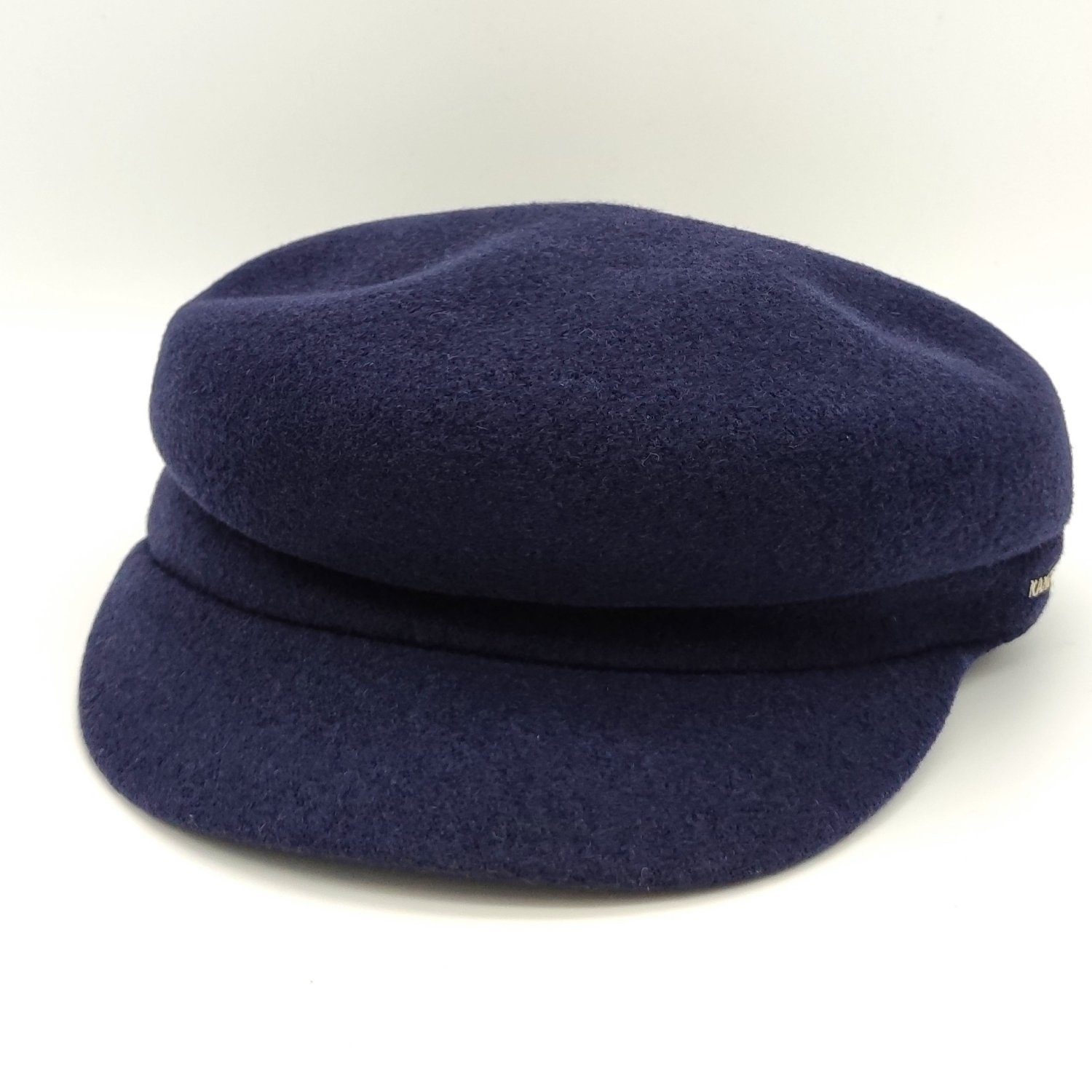 Kangol Flat Cap Woll-Cap blau